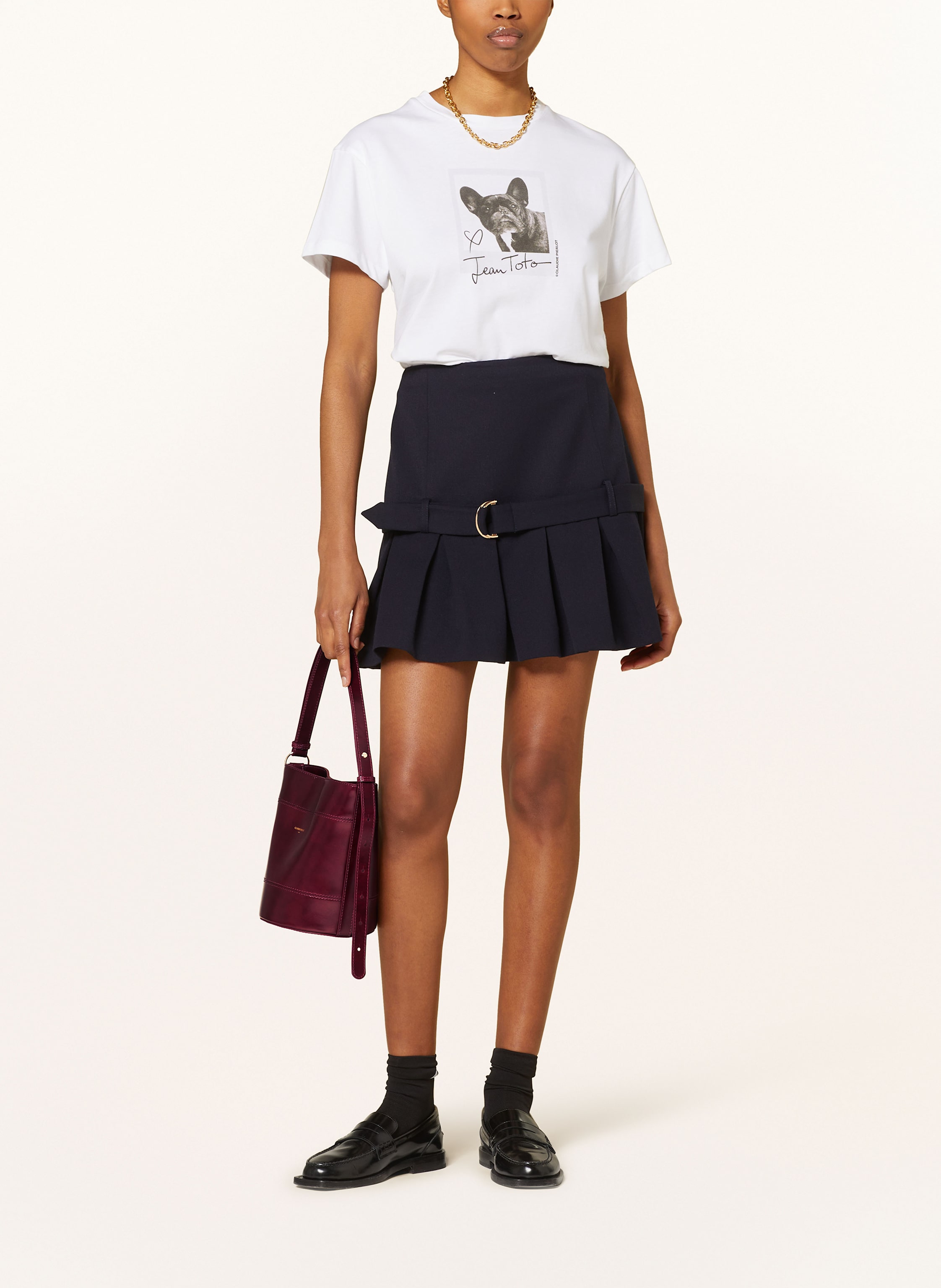 Thumbnail - Claudie Pierlot Handtasche rot