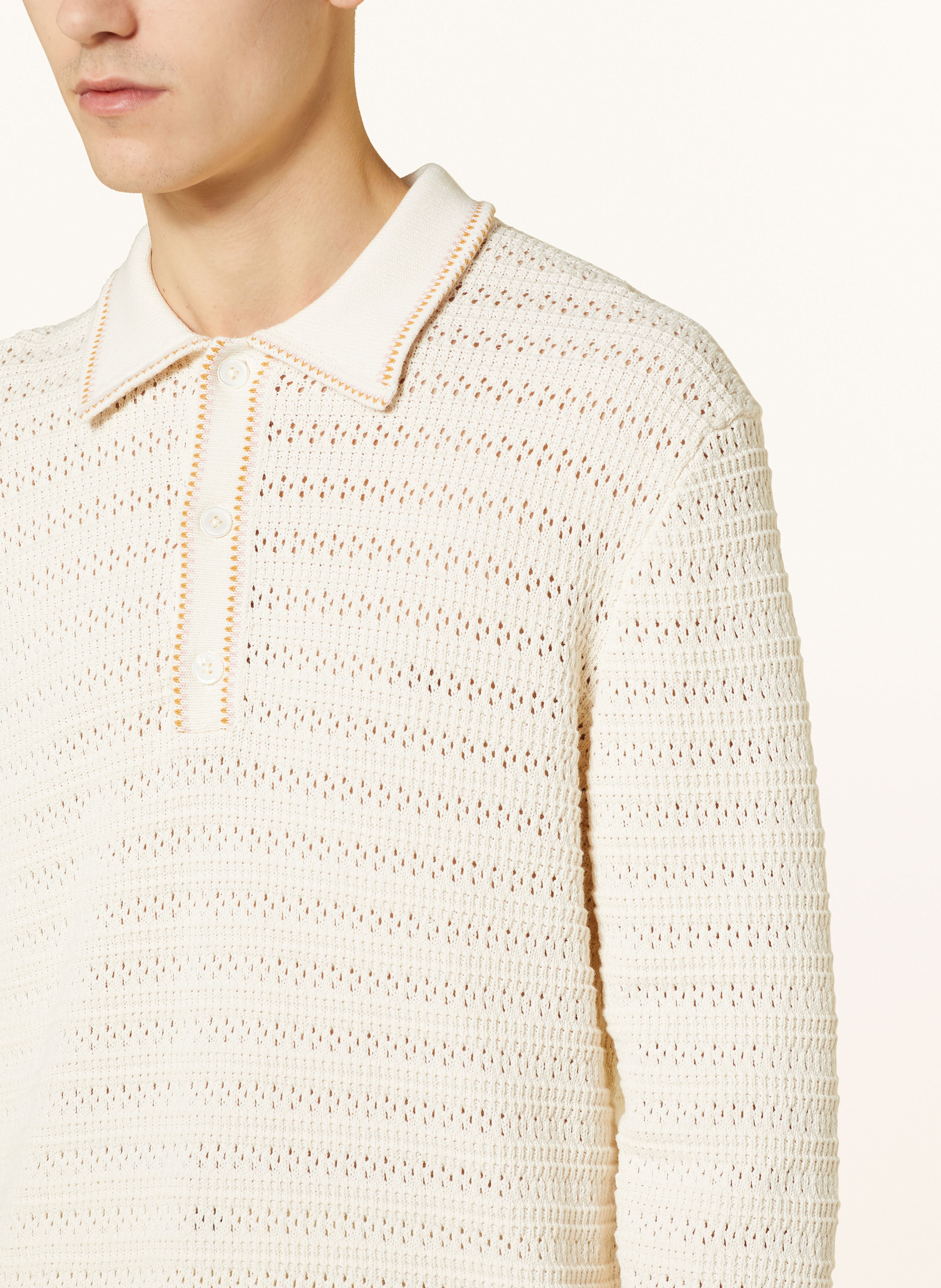 Thumbnail - Nn.07 Strick-Poloshirt Josh weiss