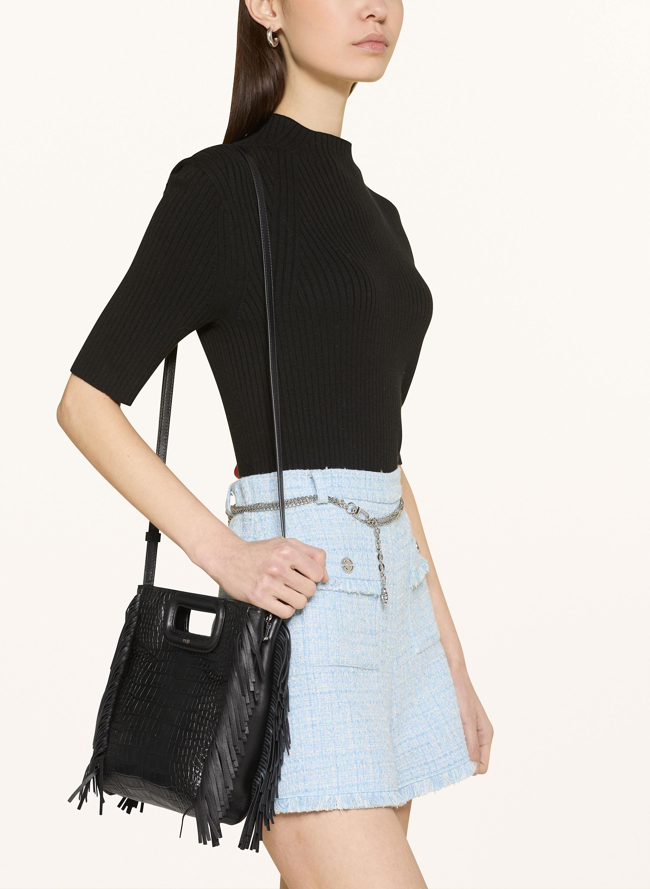 Thumbnail - Maje Schultertasche schwarz