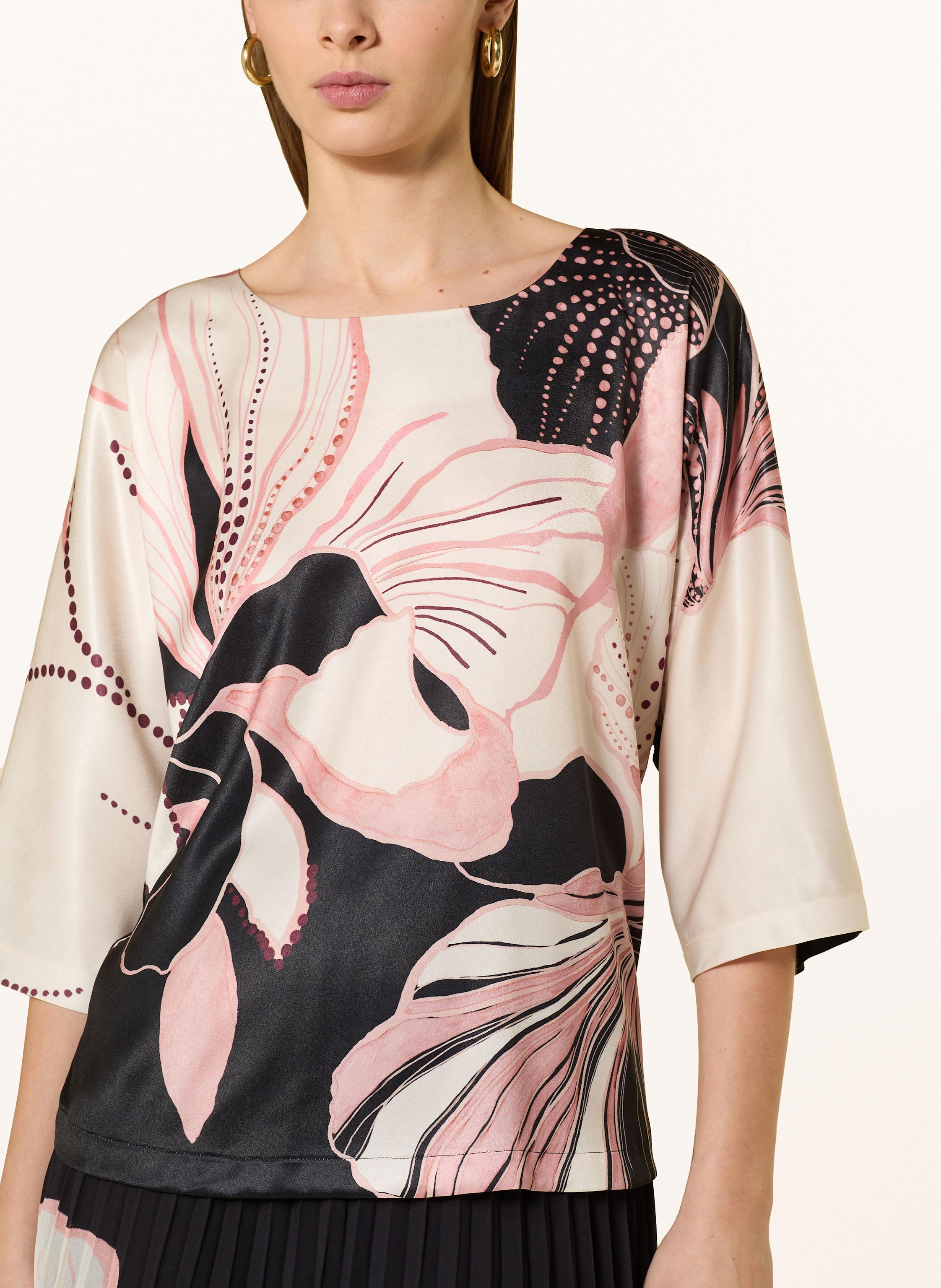 Thumbnail - Phase Eight Blusenshirt Antonia Im Materialmix Mit 3/4-Arm schwarz