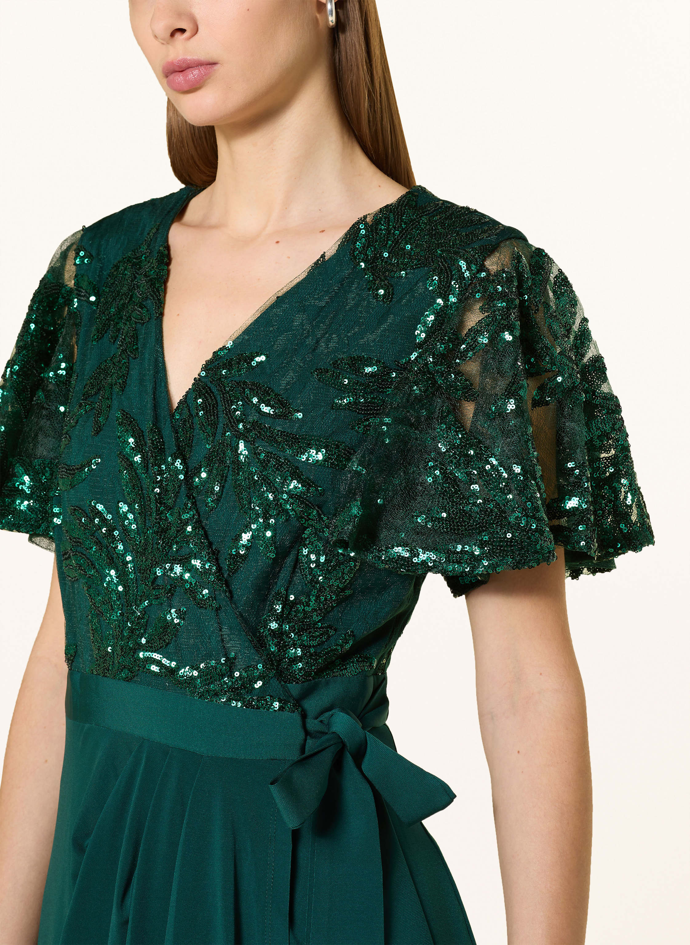 Thumbnail - Phase Eight Abendkleid Minty Mit Pailletten gruen