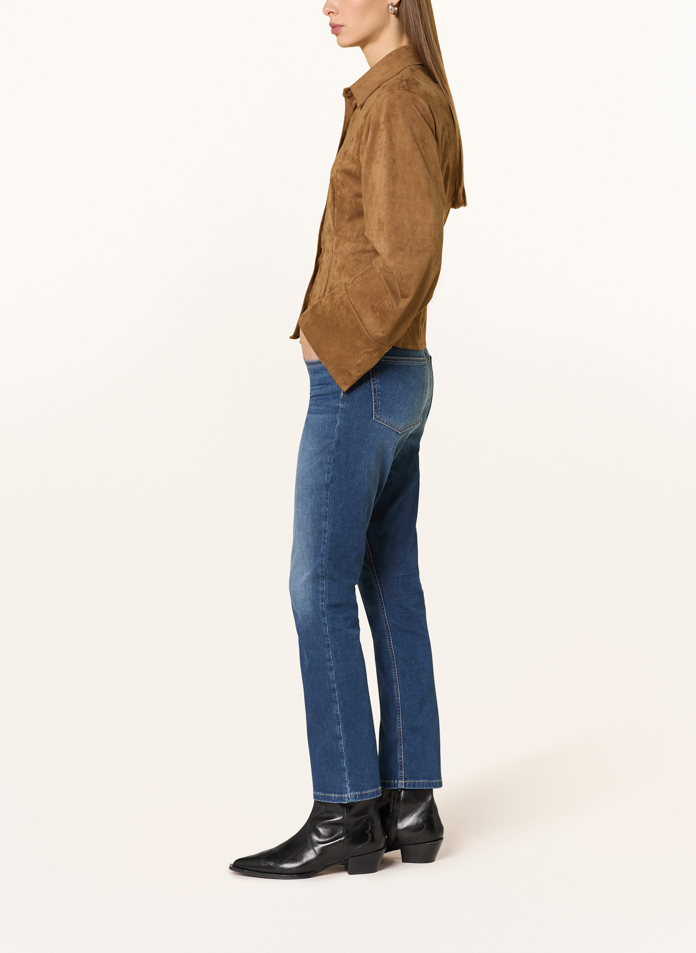 Thumbnail - Opus Pants Flared Jeans Enja Gentle blau