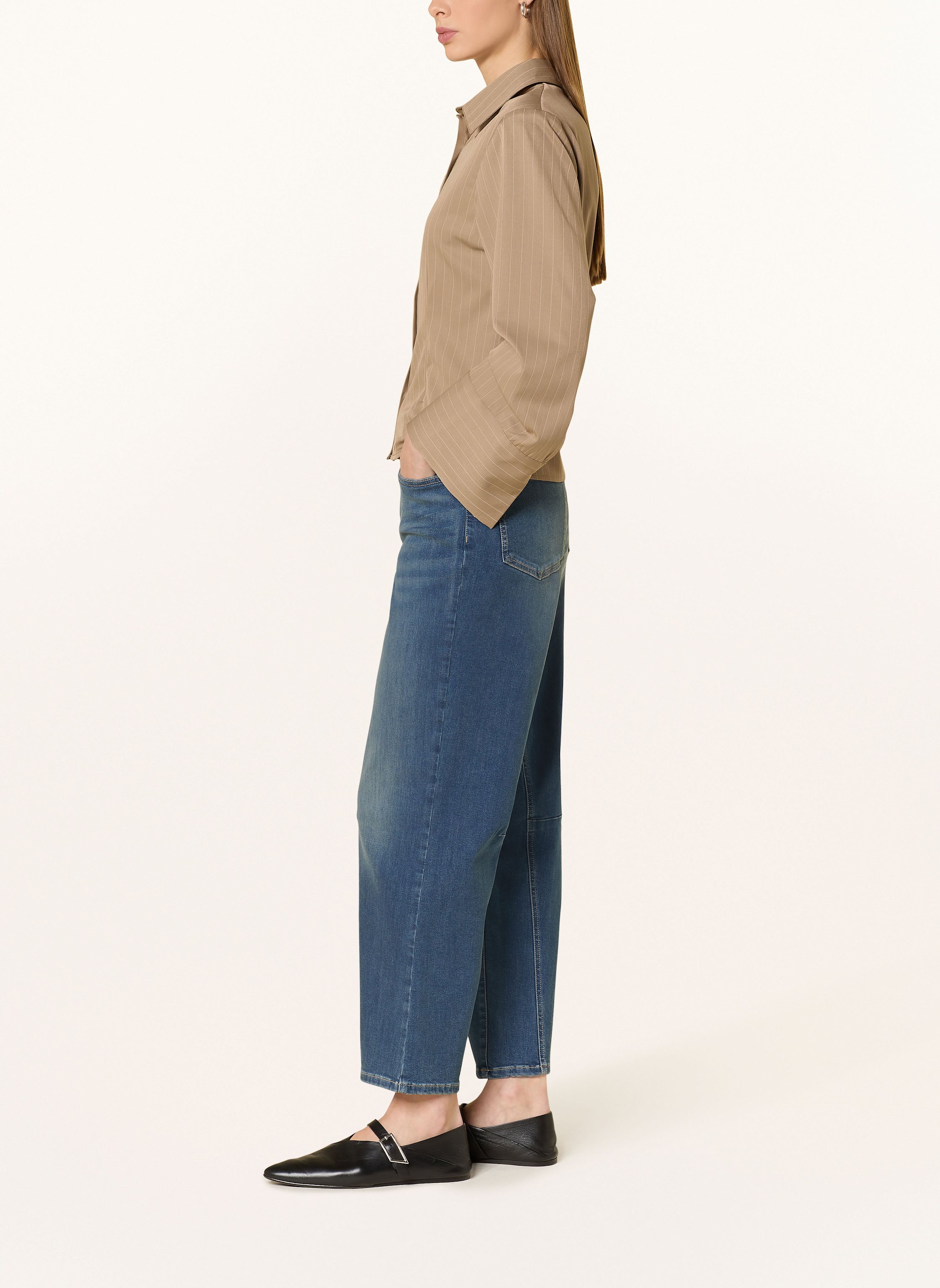 Thumbnail - Opus Pants Mom Jeans Melly Relax blau