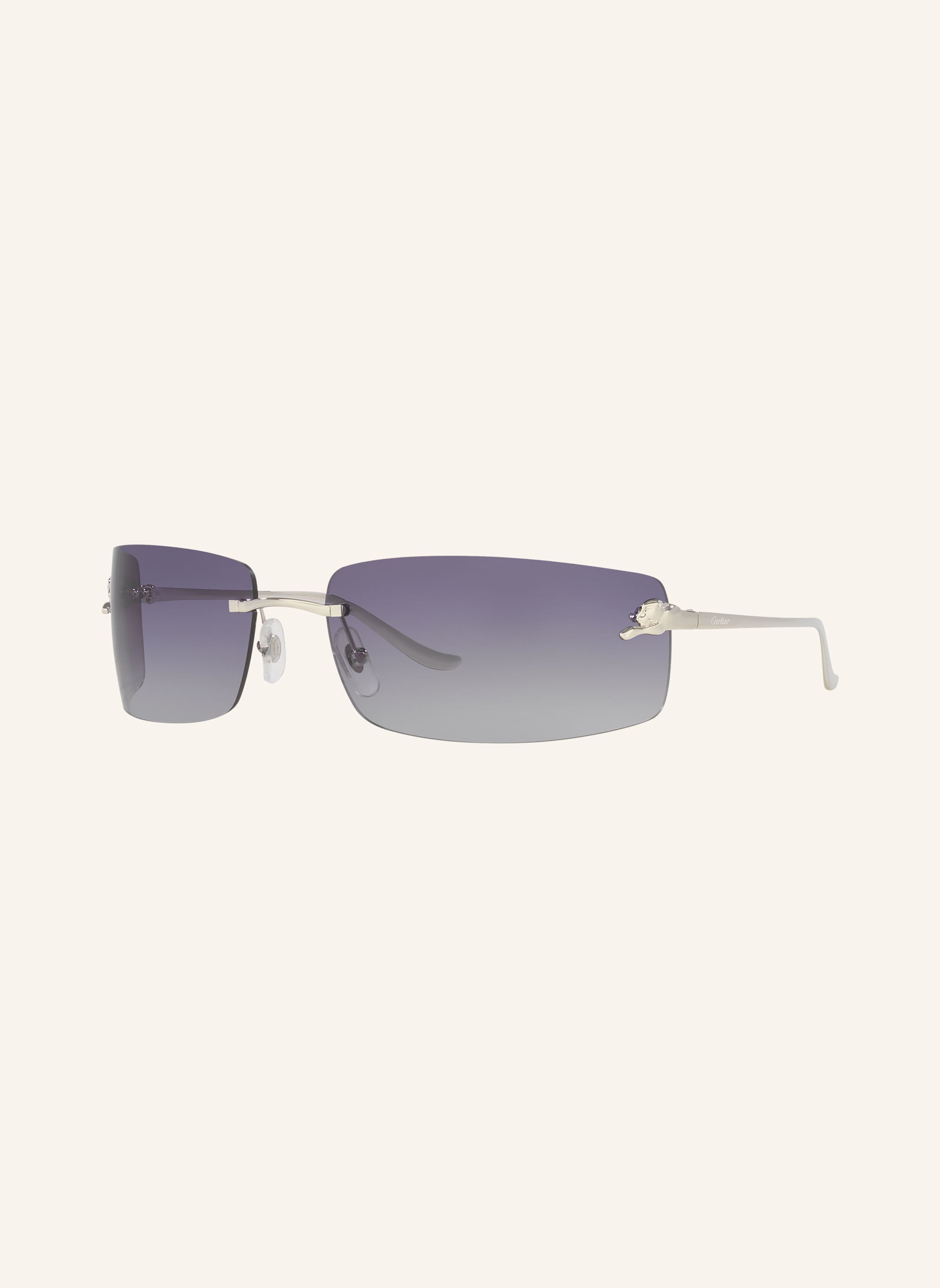 Cartier Cartier Sonnenbrille 6L001766 silber in 4100L1 - SILBER/ GRAU VERLAUF