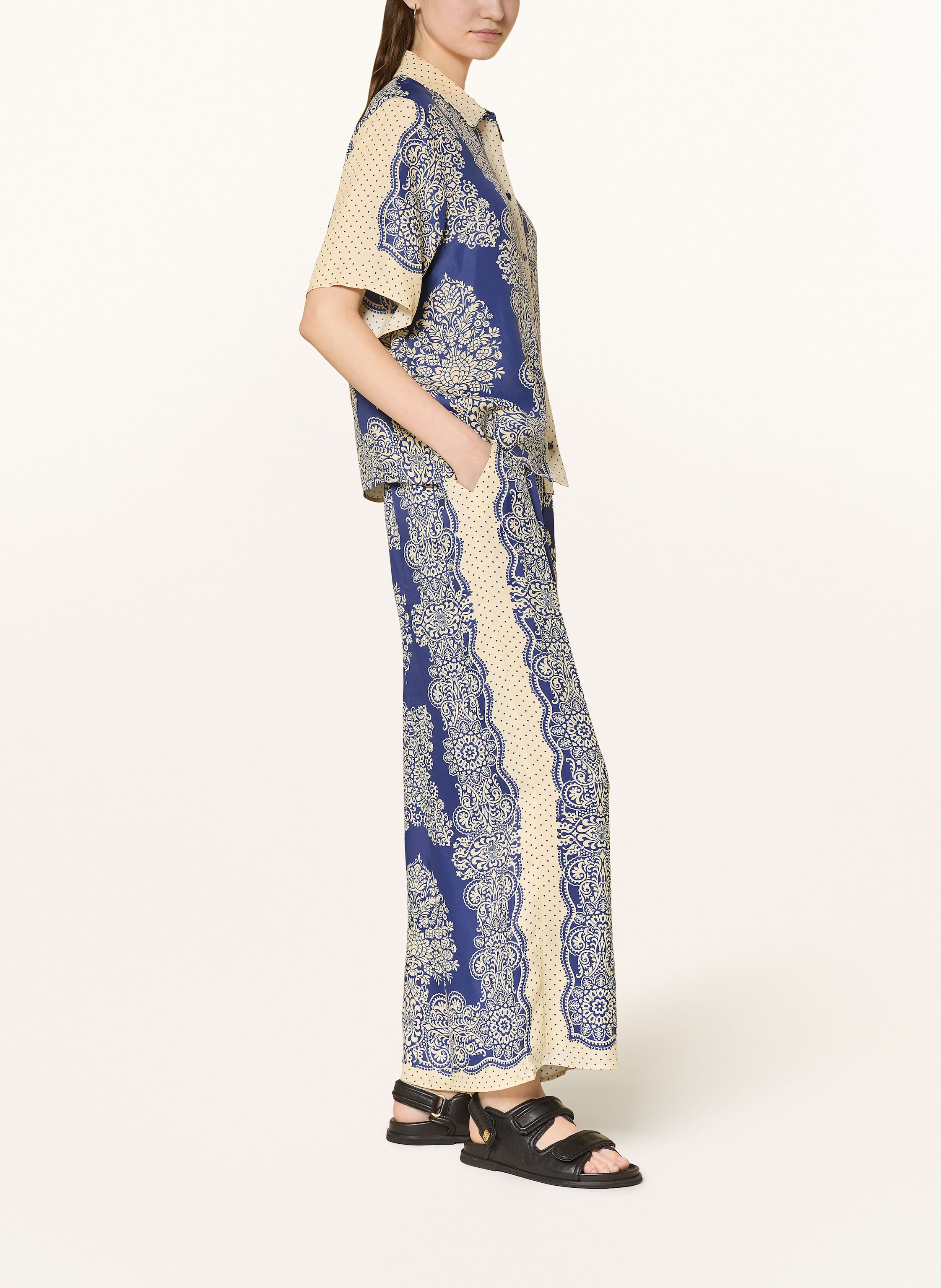 Thumbnail - Claudie Pierlot Marlenehose blau
