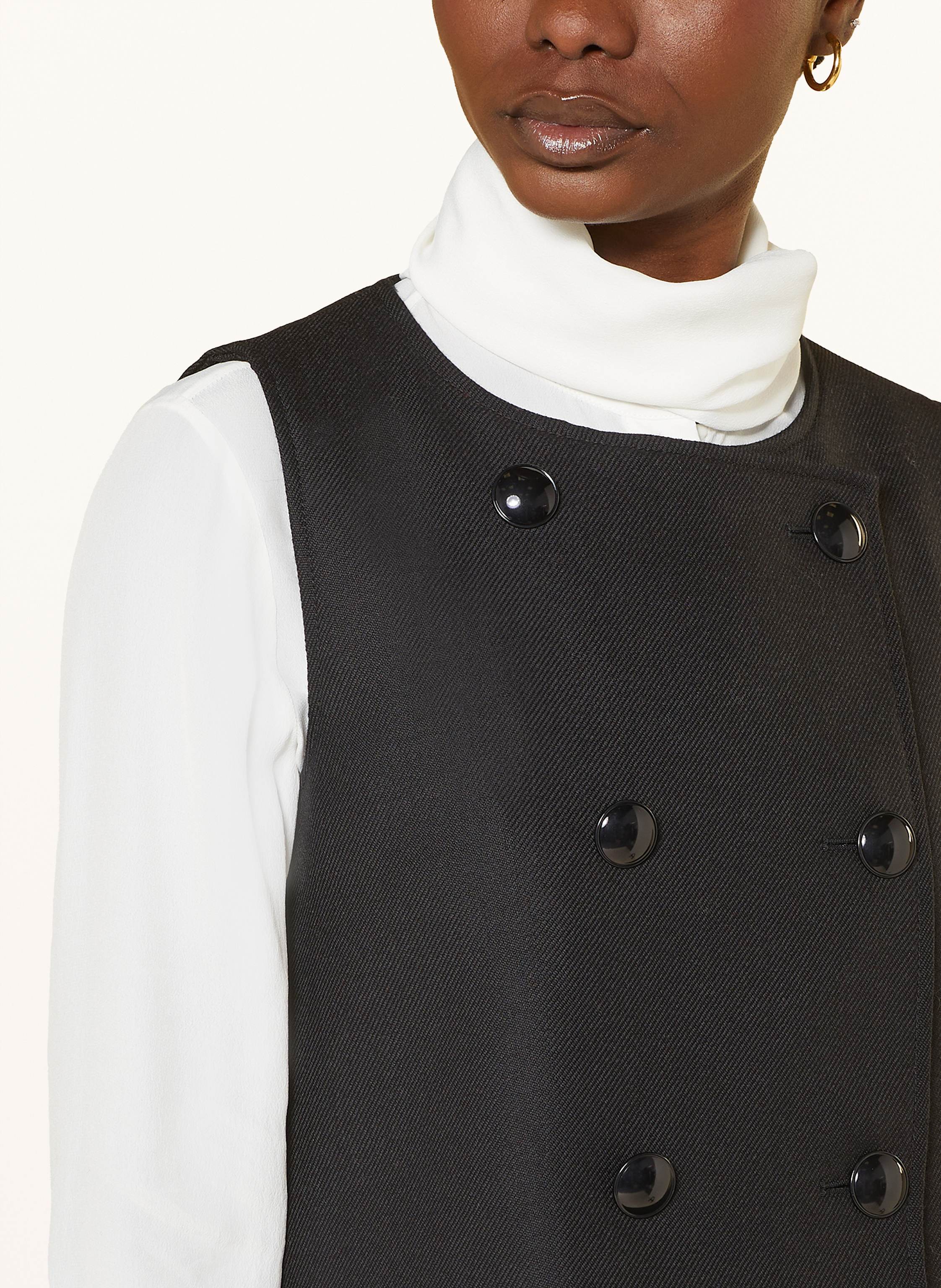 Thumbnail - Dorothee Schumacher Blazerweste Striking Coolness schwarz