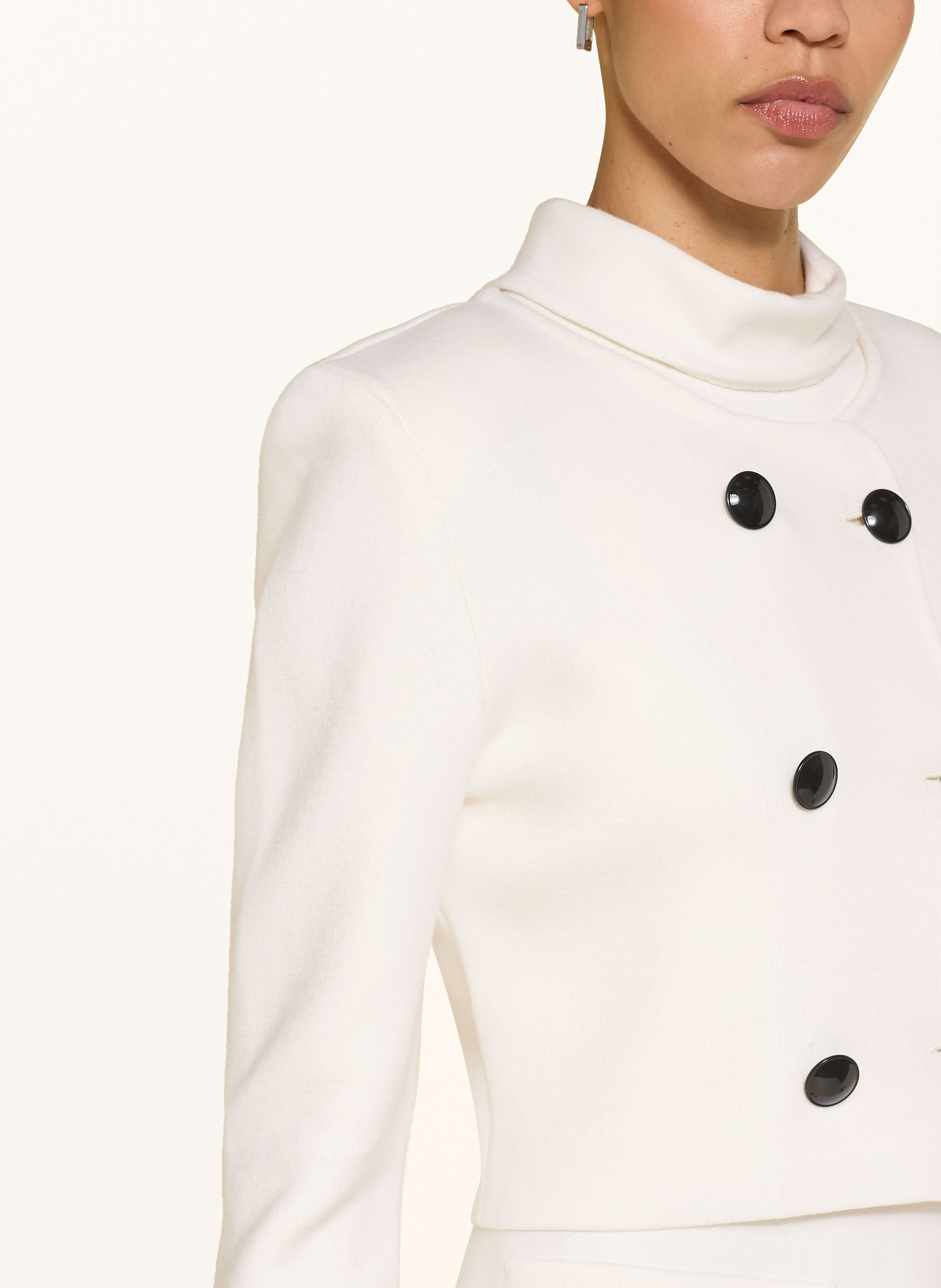 Thumbnail - Dorothee Schumacher Strickjacke Sharp Ambition weiss