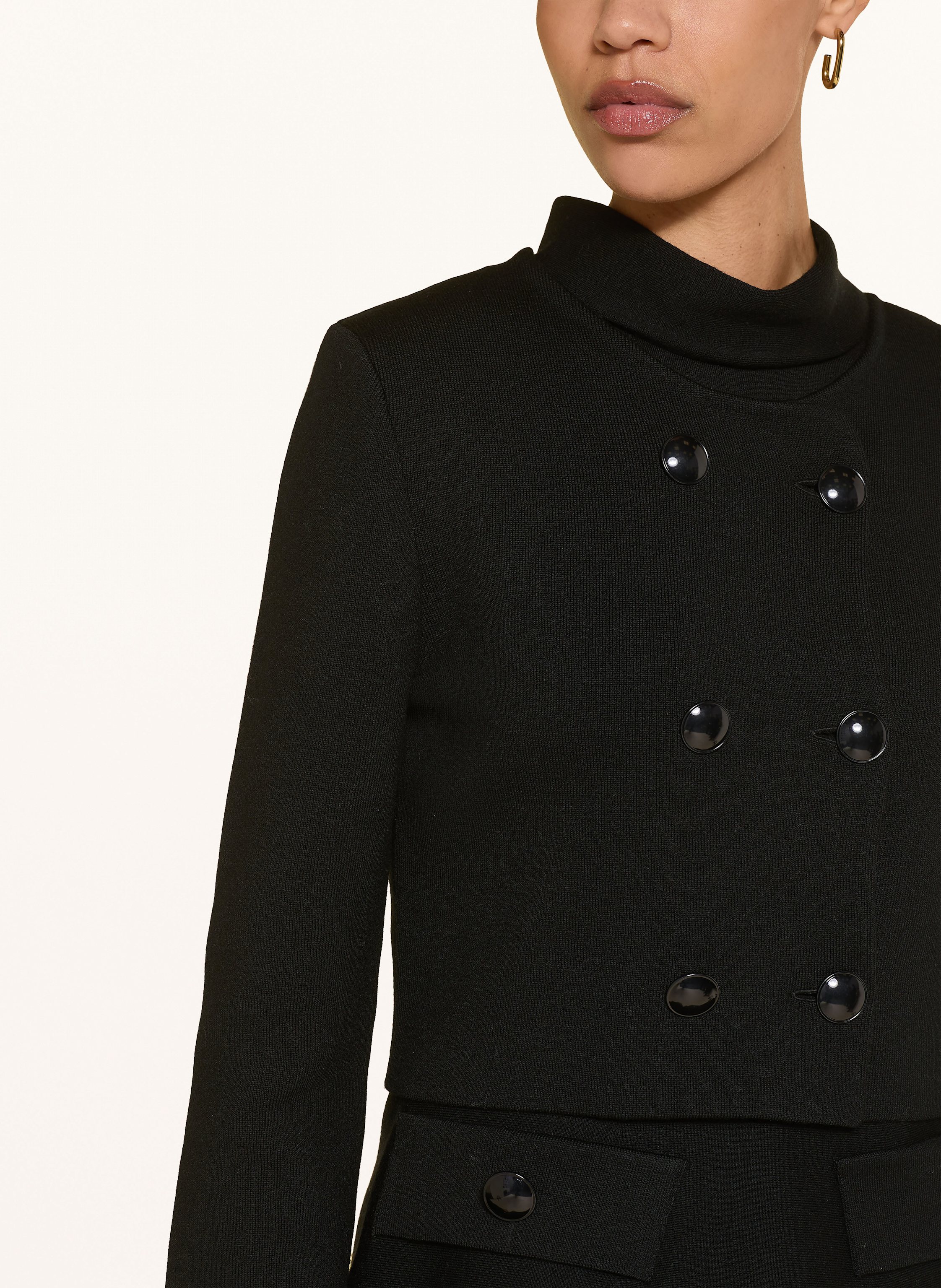 Thumbnail - Dorothee Schumacher Strickjacke Sharp Ambition schwarz