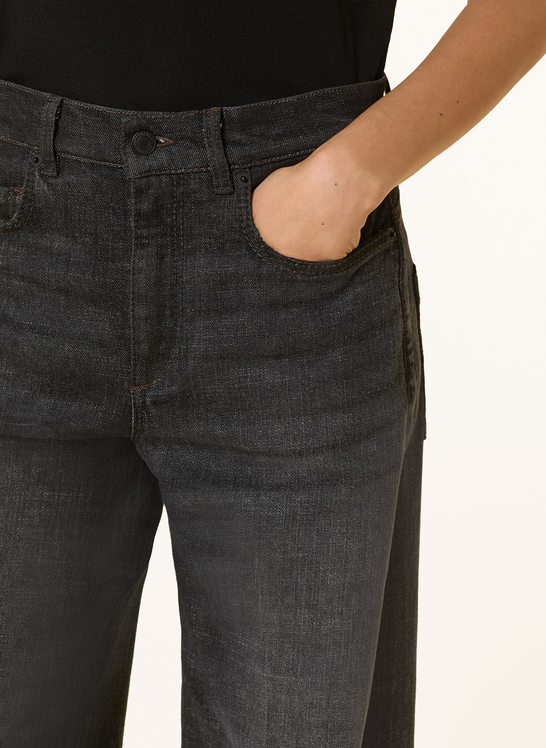 Thumbnail - Dorothee Schumacher Flared Jeans Denim Love grau