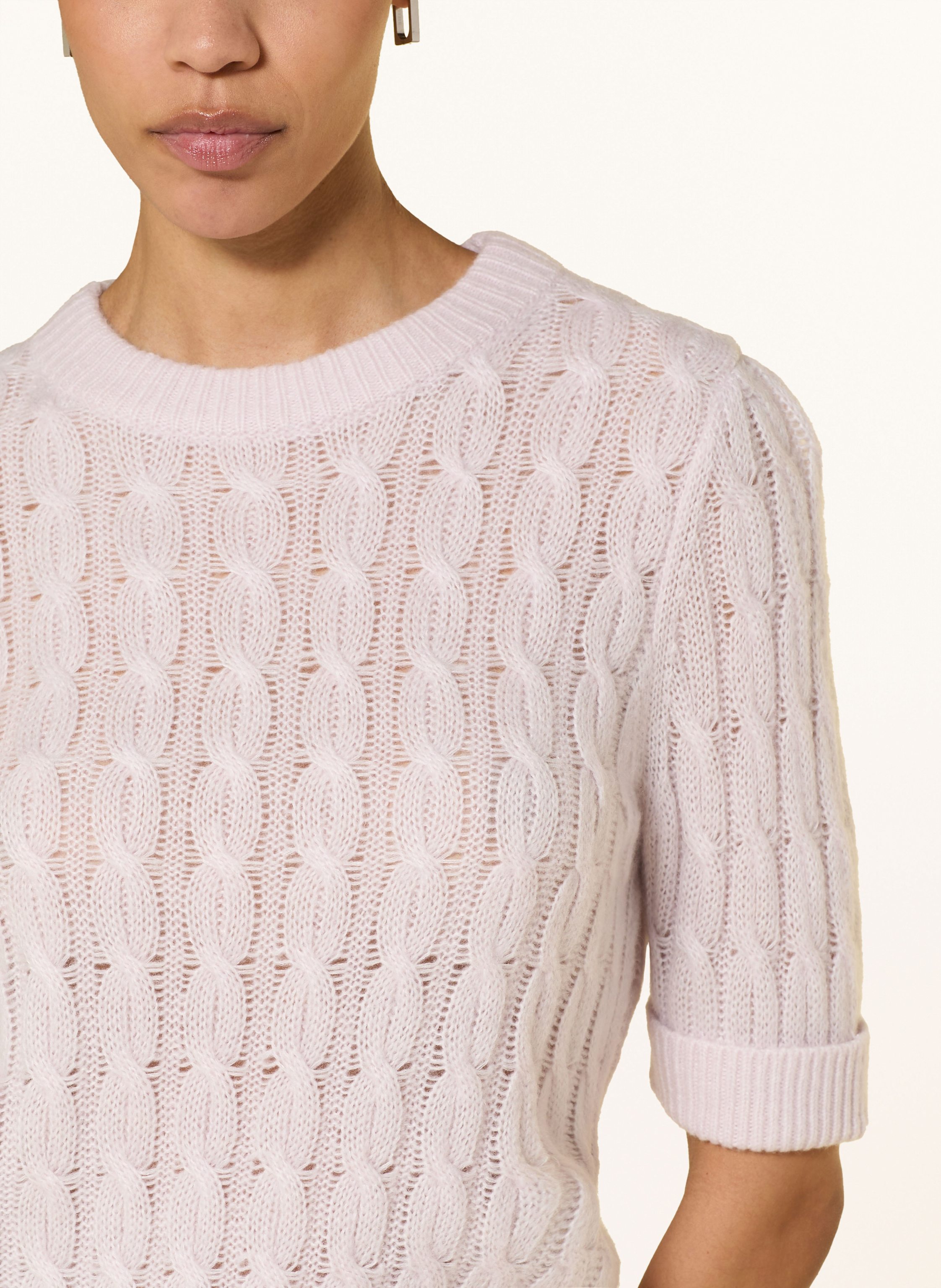 Thumbnail - Dorothee Schumacher Pullover Sheer Softness Mit 3/4-Arm rosa