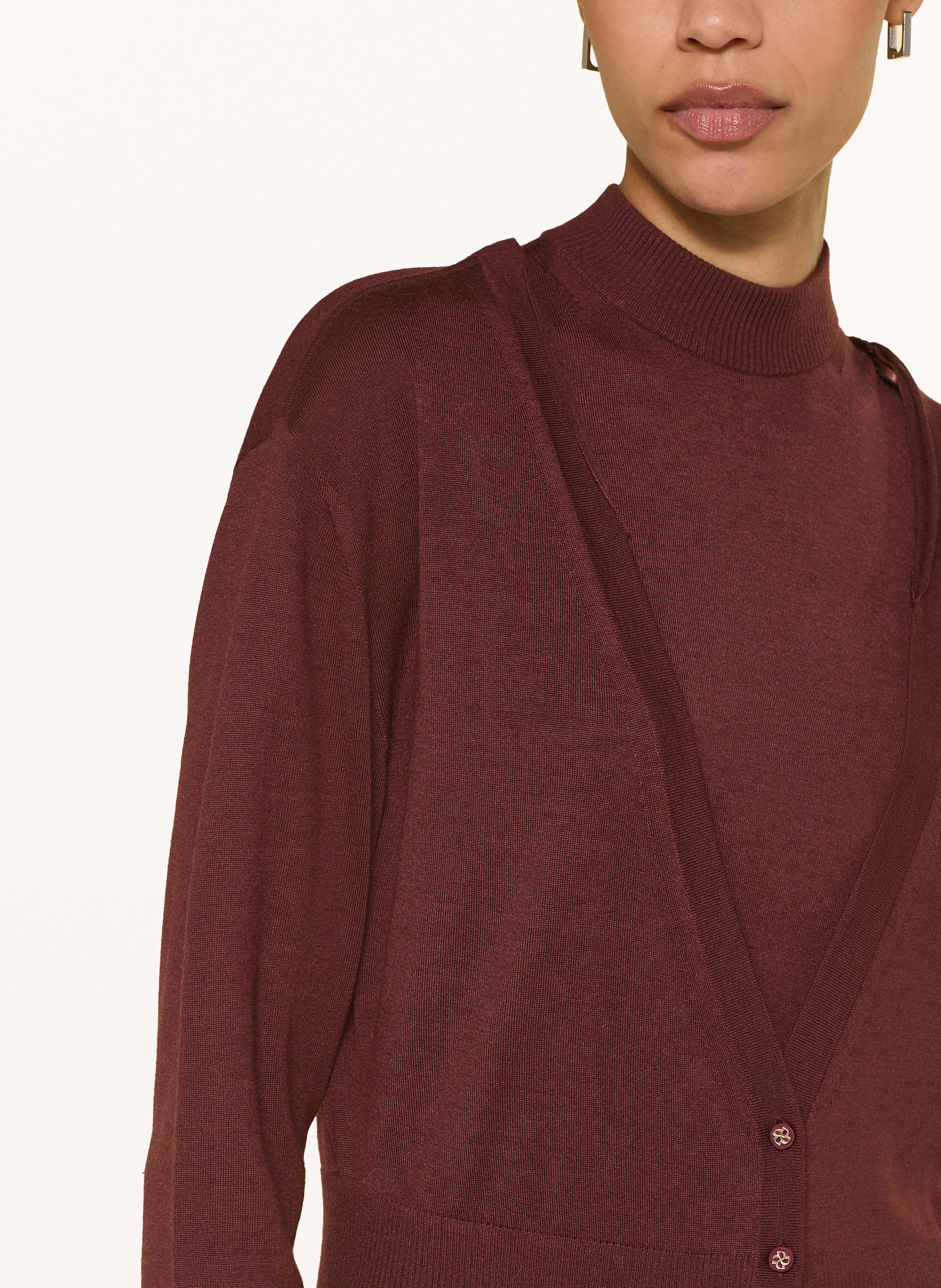 Thumbnail - Dorothee Schumacher Strickjacke Essential Ease braun