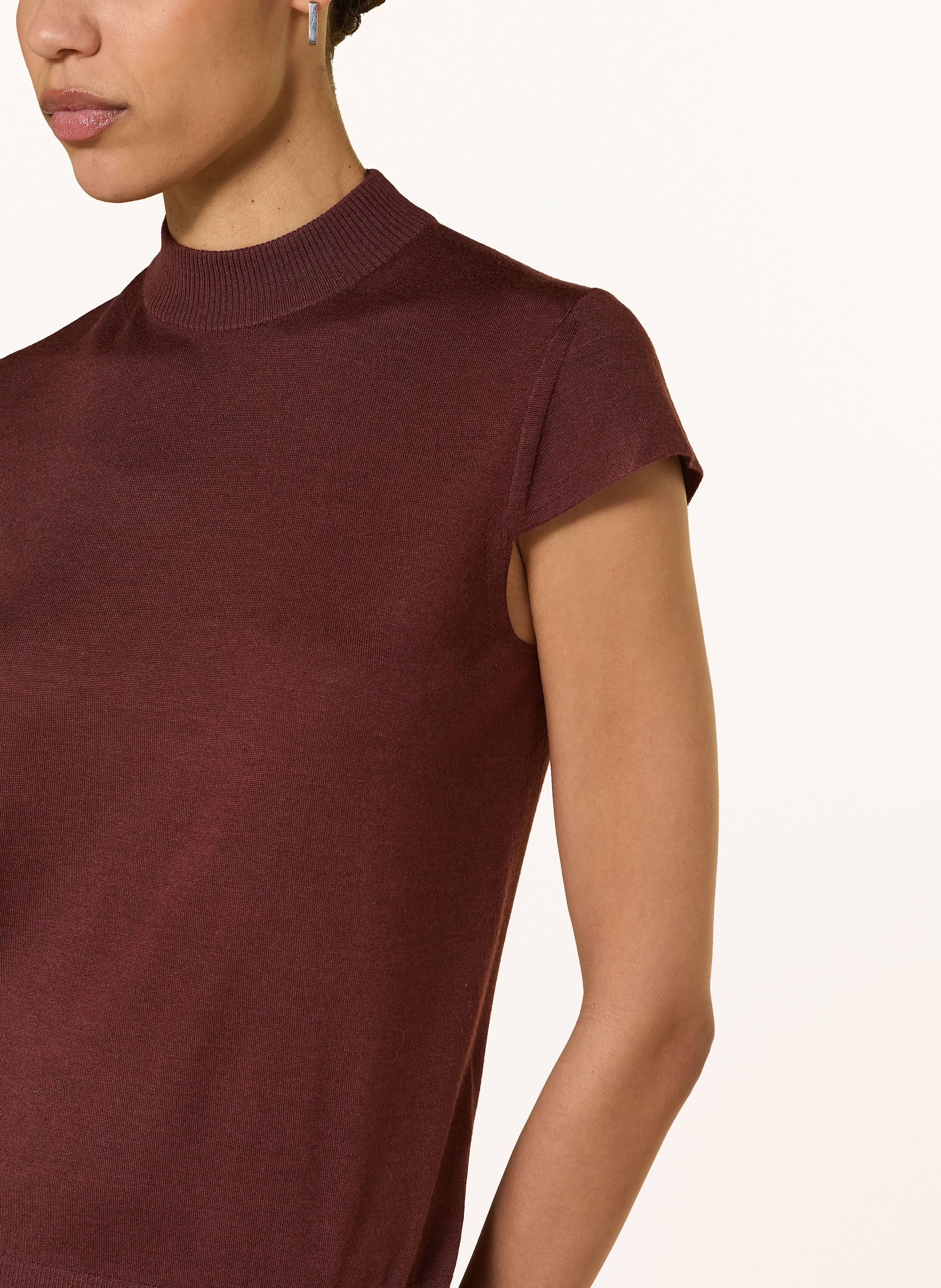 Thumbnail - Dorothee Schumacher Strickshirt Essential Ease Mit Seide braun