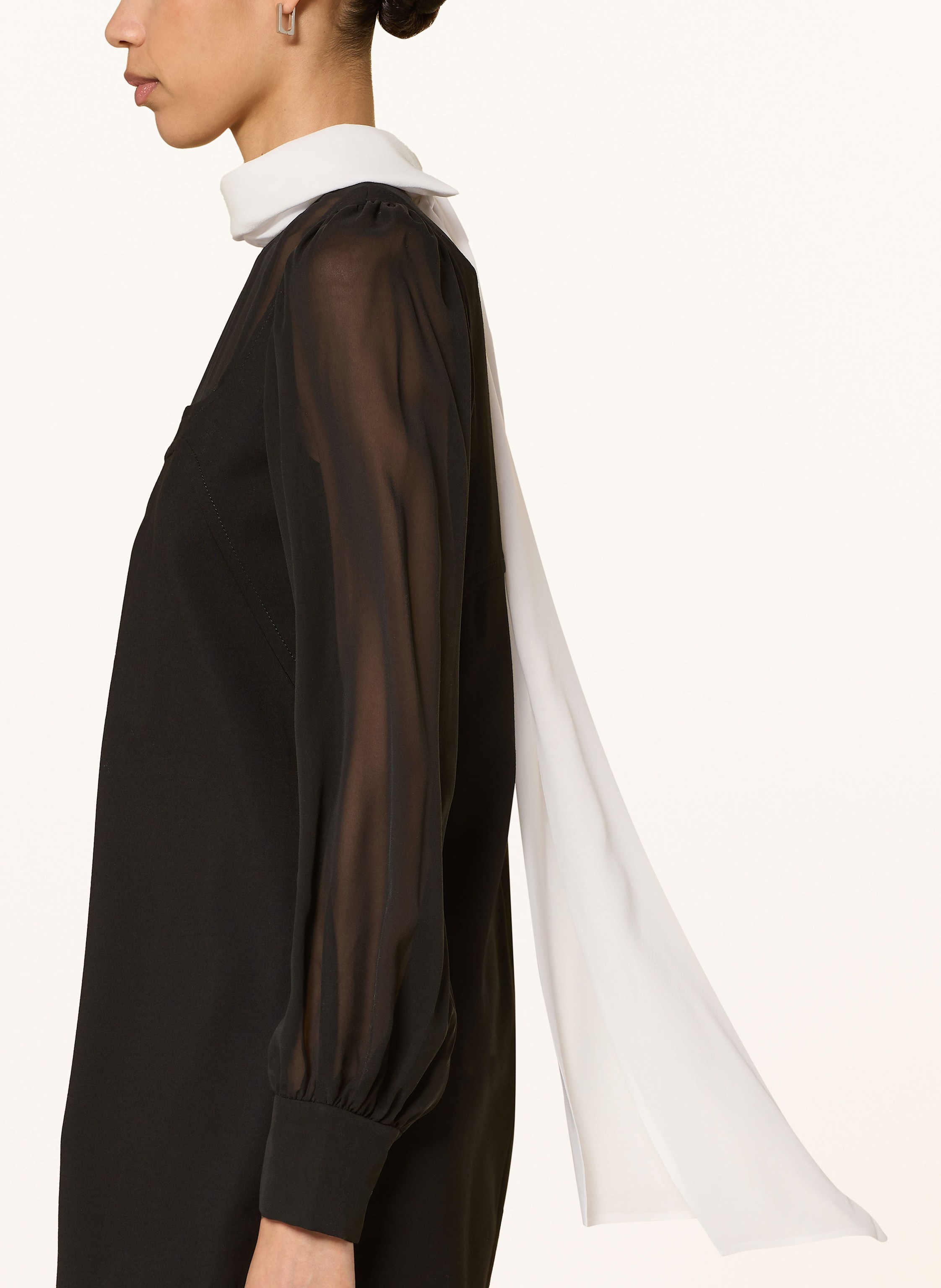 Thumbnail - Dorothee Schumacher Cocktailkleid Emotional Essence Mit Schluppe schwarz