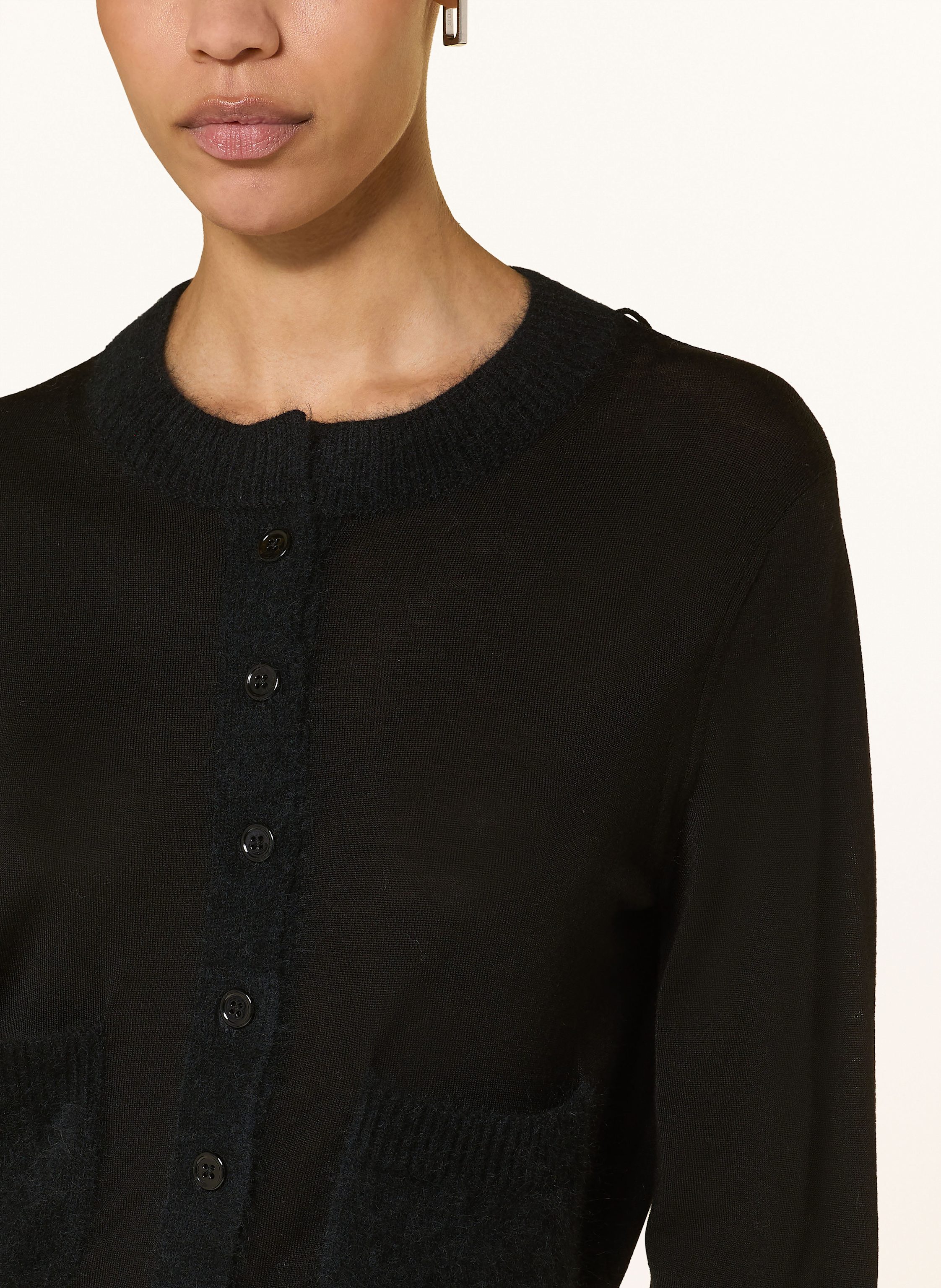 Thumbnail - Dorothee Schumacher Strickjacke Merino Romance schwarz