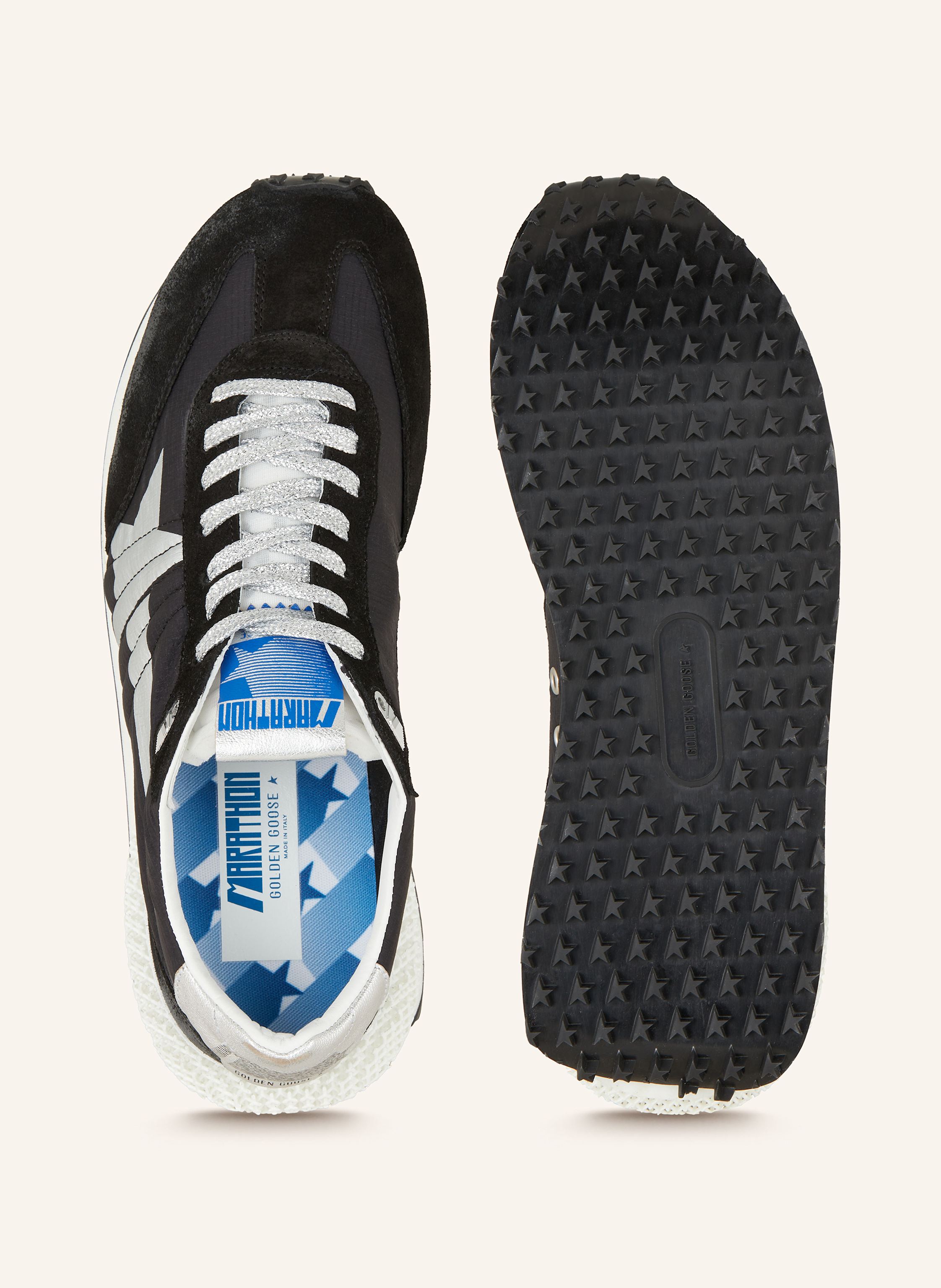 Thumbnail - Golden Goose Sneaker Running Marathon schwarz