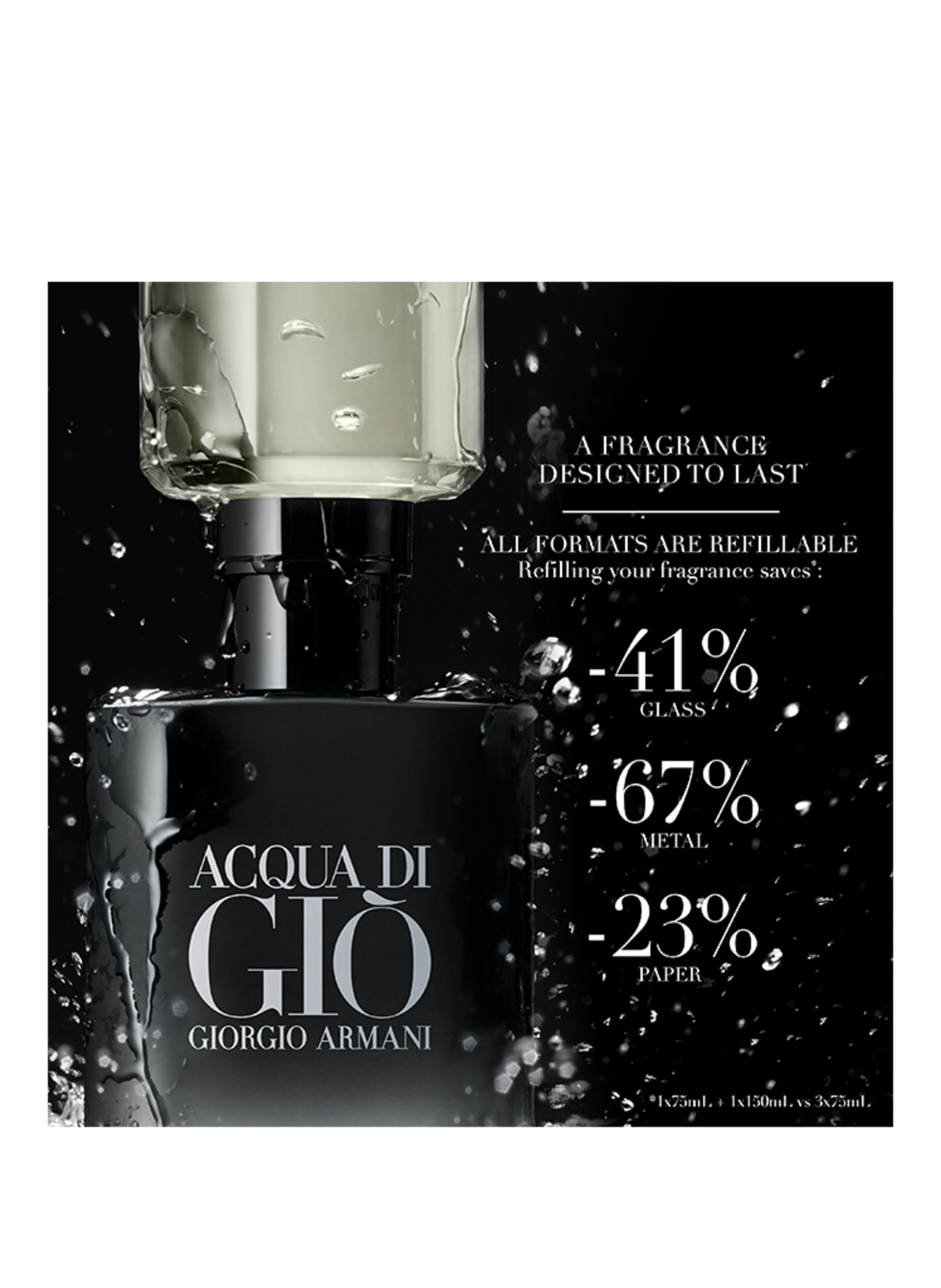 Thumbnail - Giorgio Armani Beauty Acqua Di Giò Refillable Parfum 50 ml