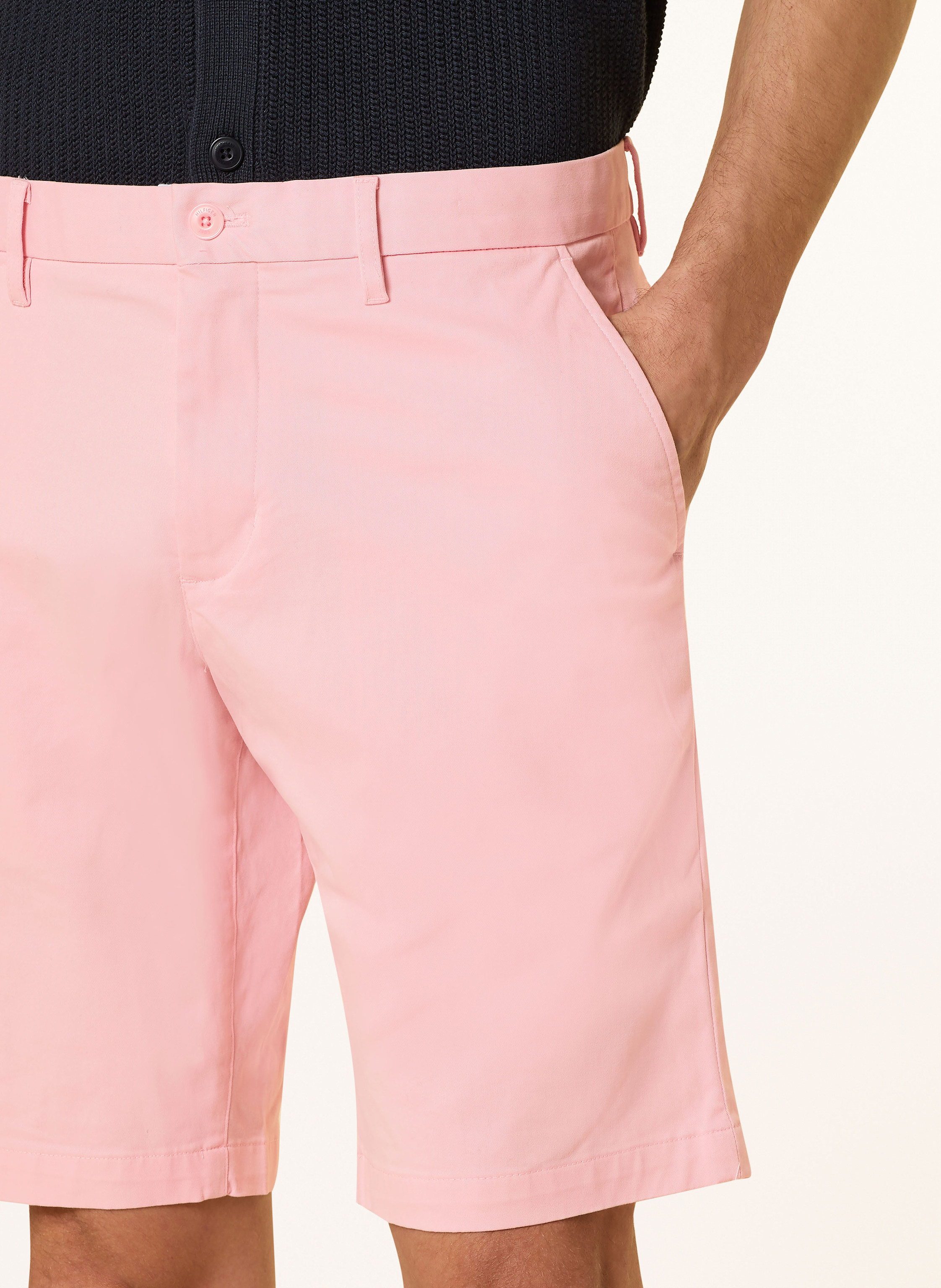 Thumbnail - Tommy Hilfiger Chinoshorts Harlem Relaxed Tapered Fit rosa