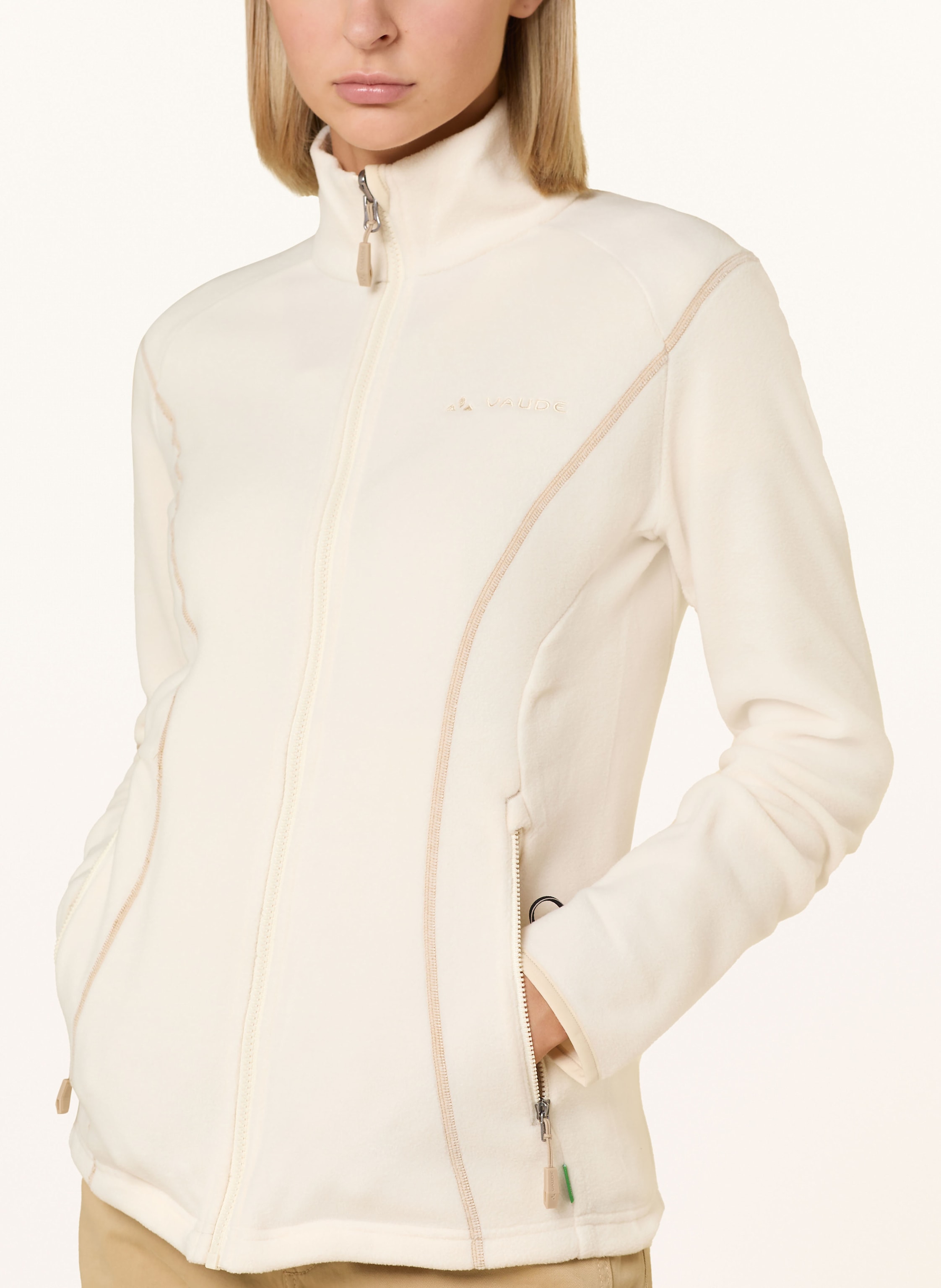 Thumbnail - Vaude Fleecejacke Rosemoor beige