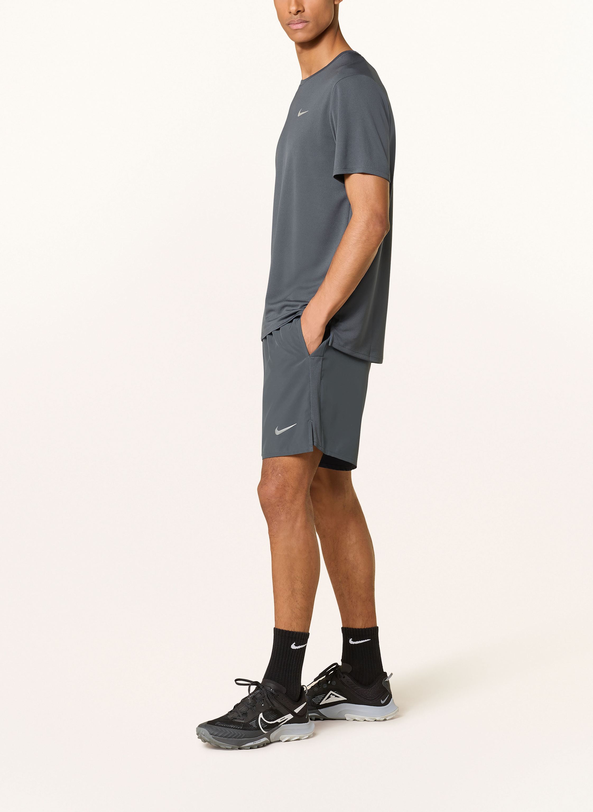 Thumbnail - Nike 2-In-1-Laufshorts Dri-Fit Challanger blau