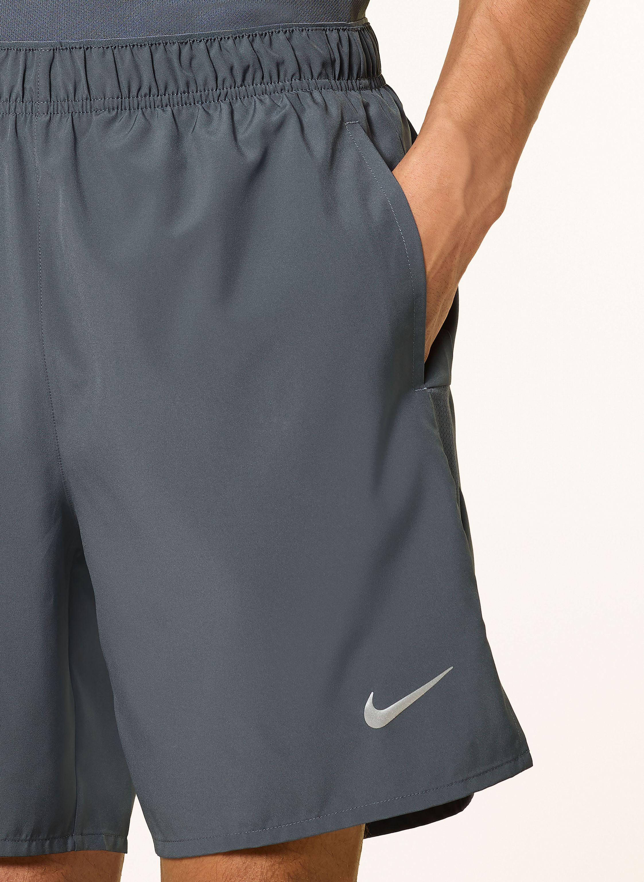 Thumbnail - Nike 2-In-1-Laufshorts Dri-Fit Challanger blau