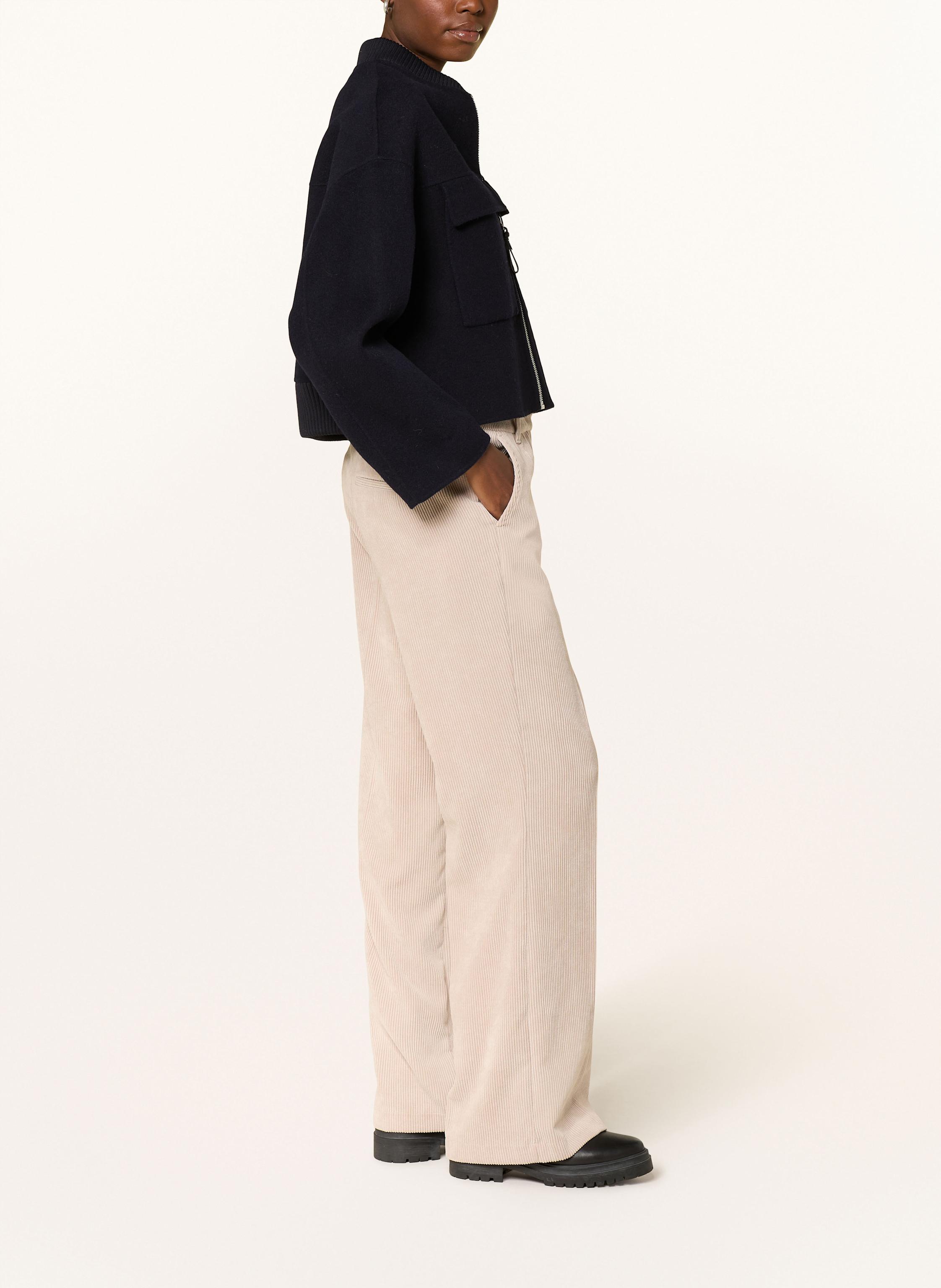 Thumbnail - Cambio Marlenehose Amelie Aus Cord weiss