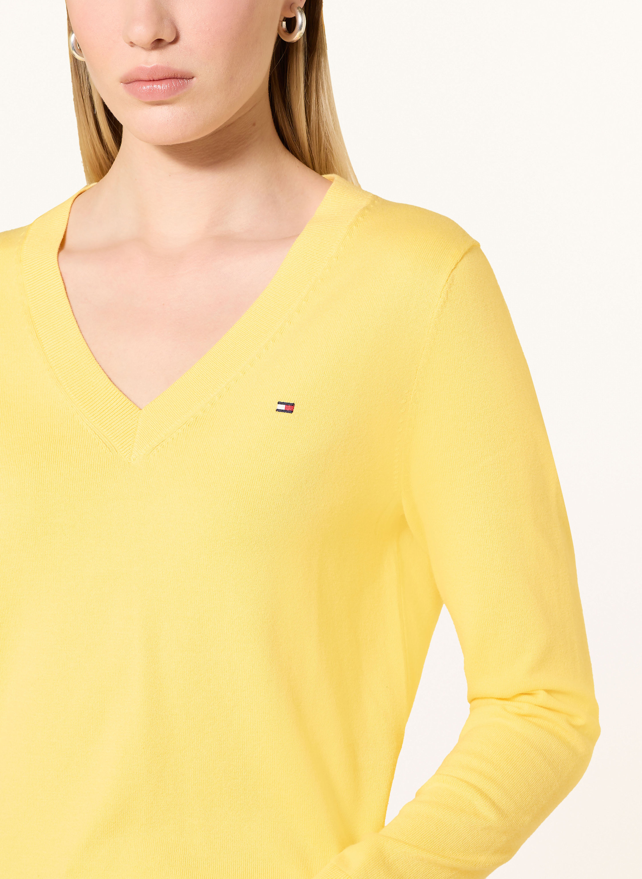 Thumbnail - Tommy Hilfiger Pullover gelb