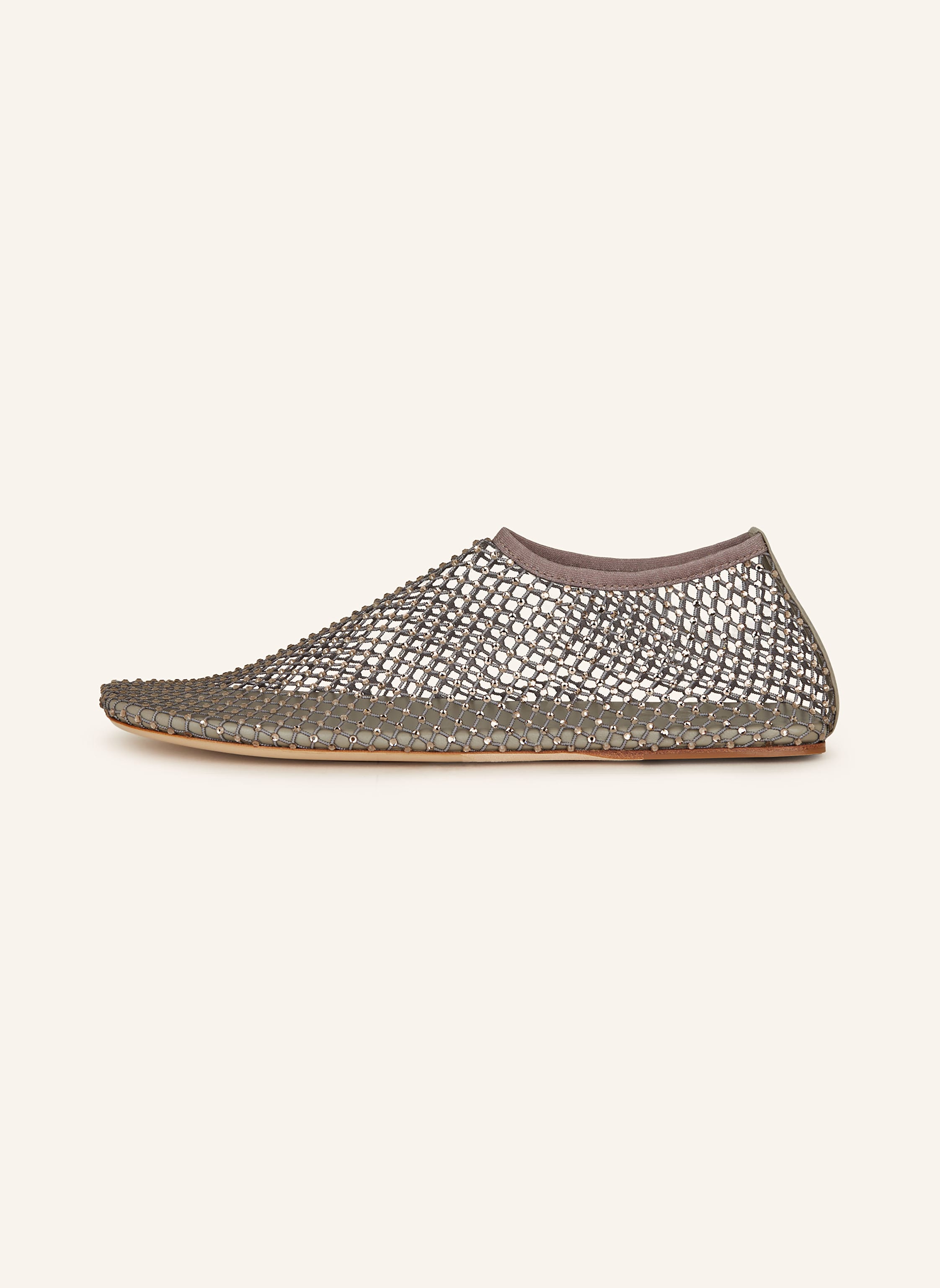Thumbnail - Christopher Esber Ballerinas Minette Mit Schmucksteinen gruen