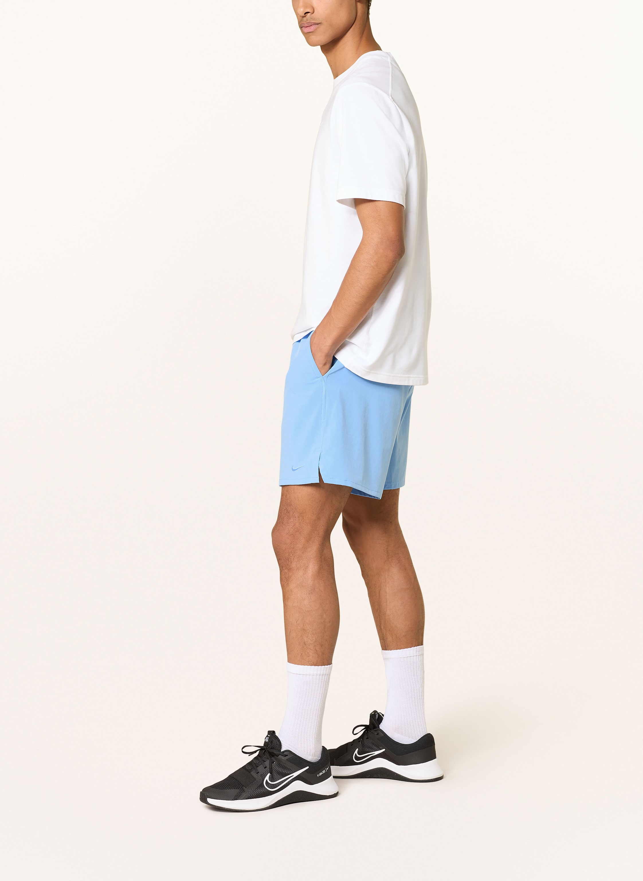 Thumbnail - Nike Trainingsshorts Dri-Fit Unlimited blau