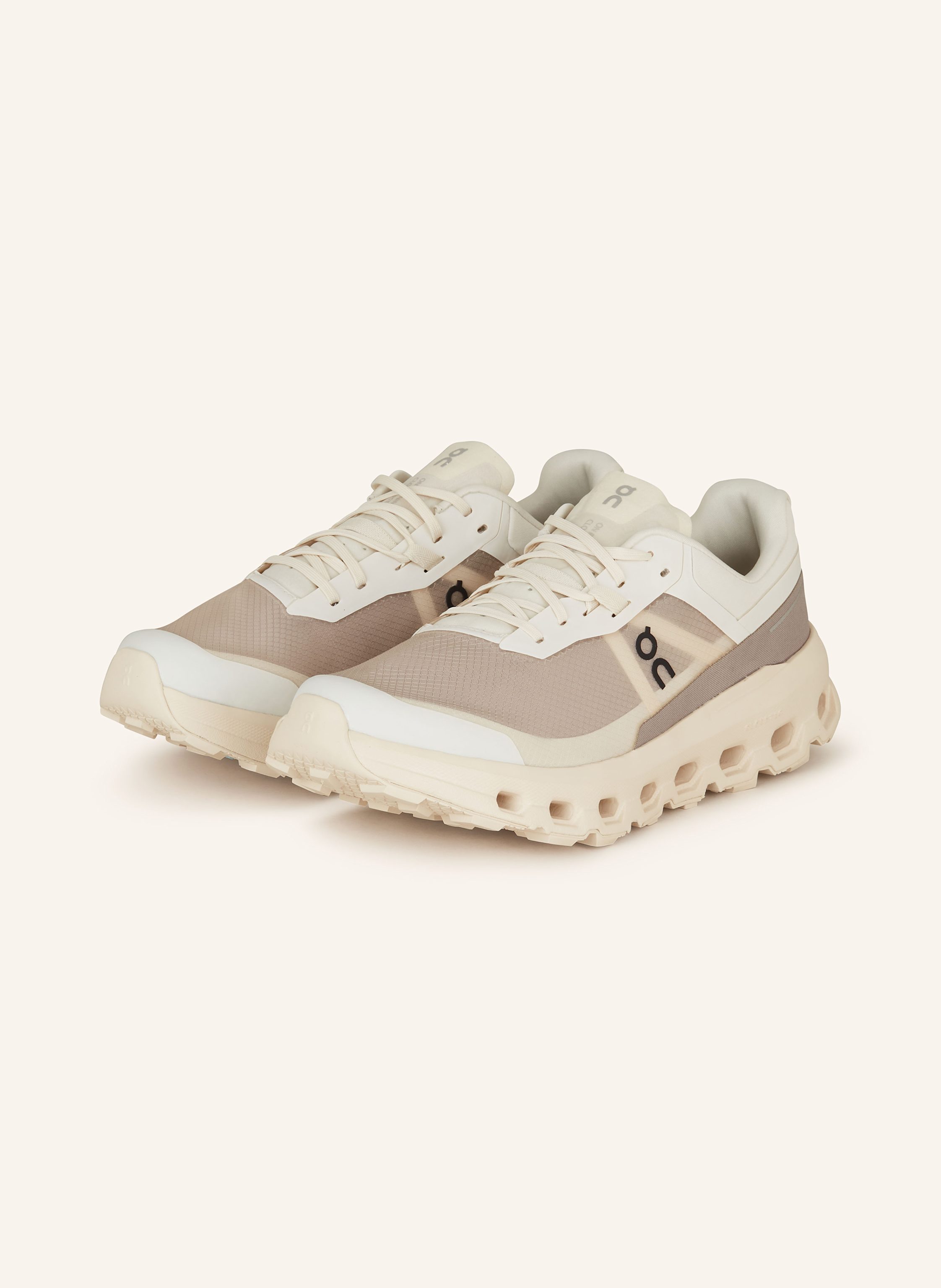 On Trailrunning-Schuhe Cloudvista 2 beige