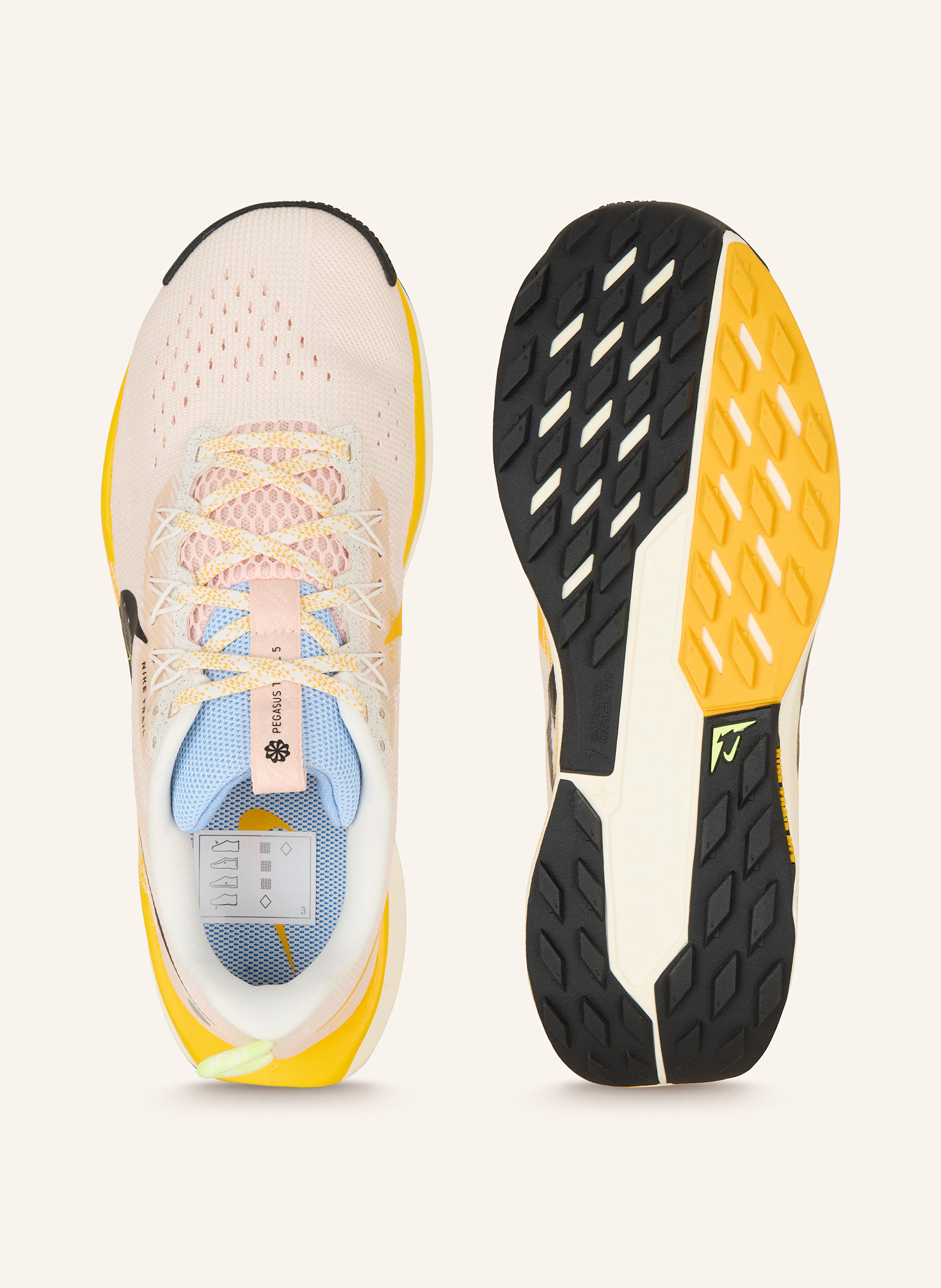 Thumbnail - Nike Trailrunning-Schuhe Reactx Pegasus Trail 5 beige