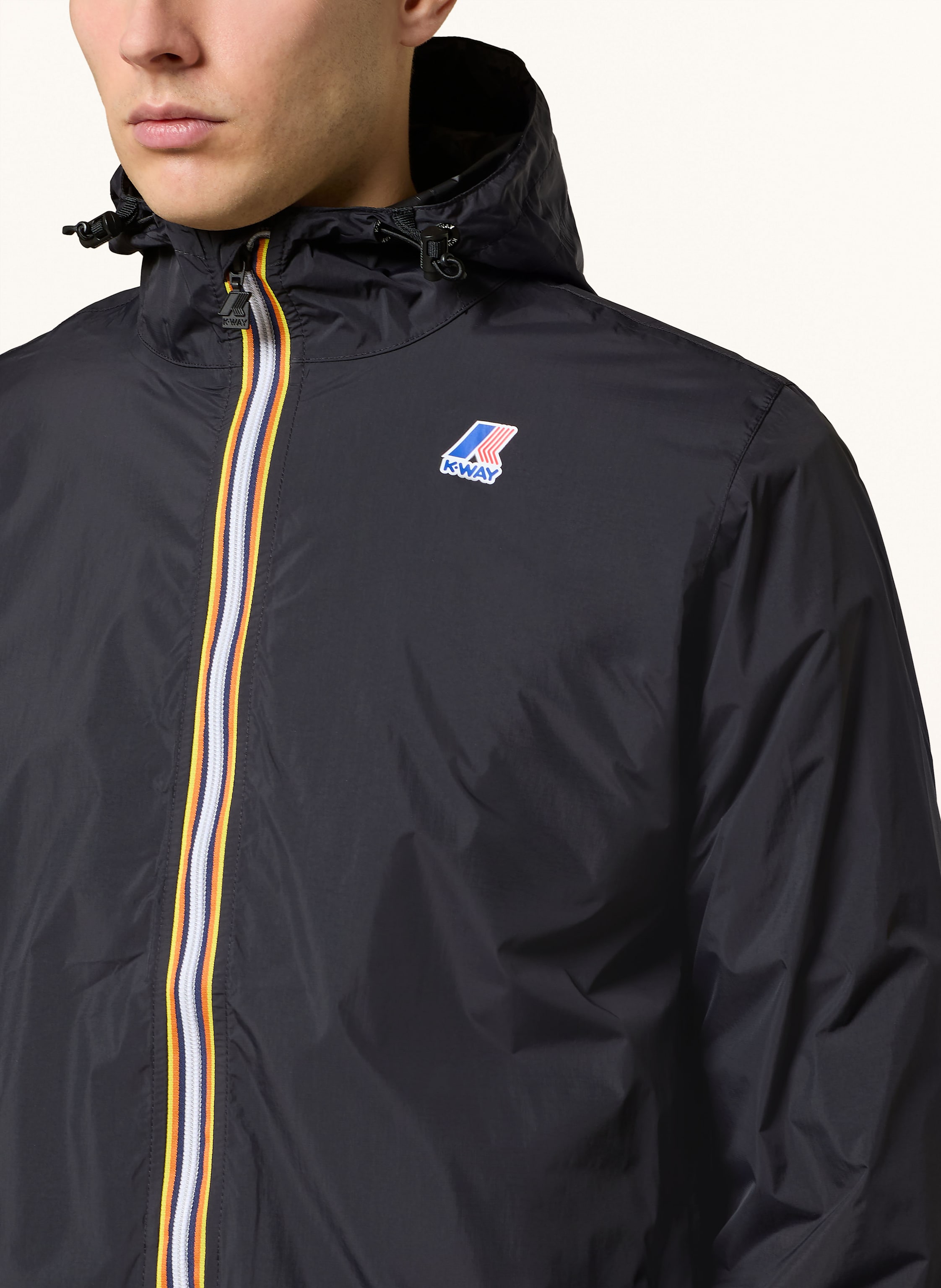 Thumbnail - K-Way Regenjacke Claude schwarz