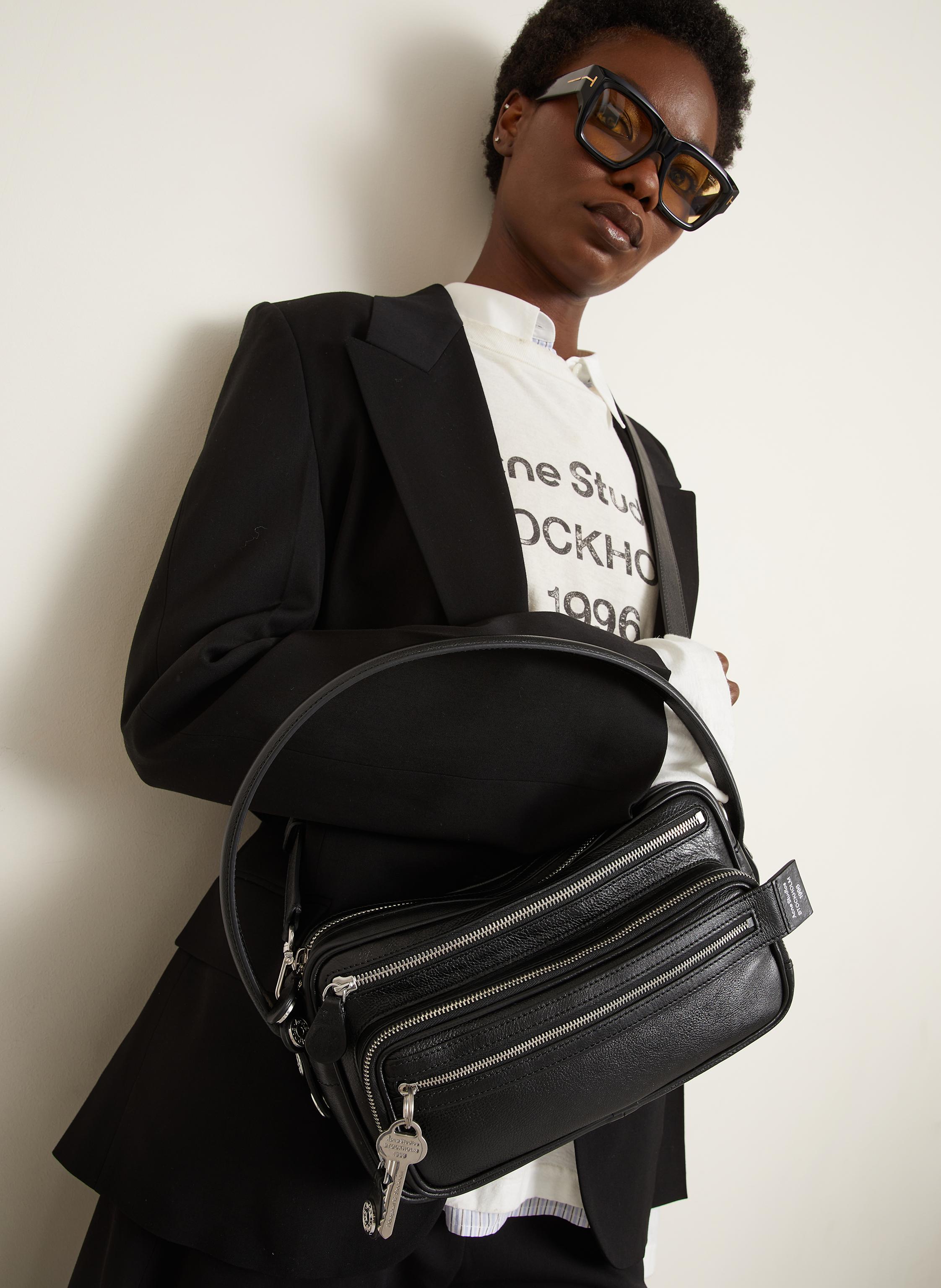 Thumbnail - Acne Studios Schultertasche schwarz