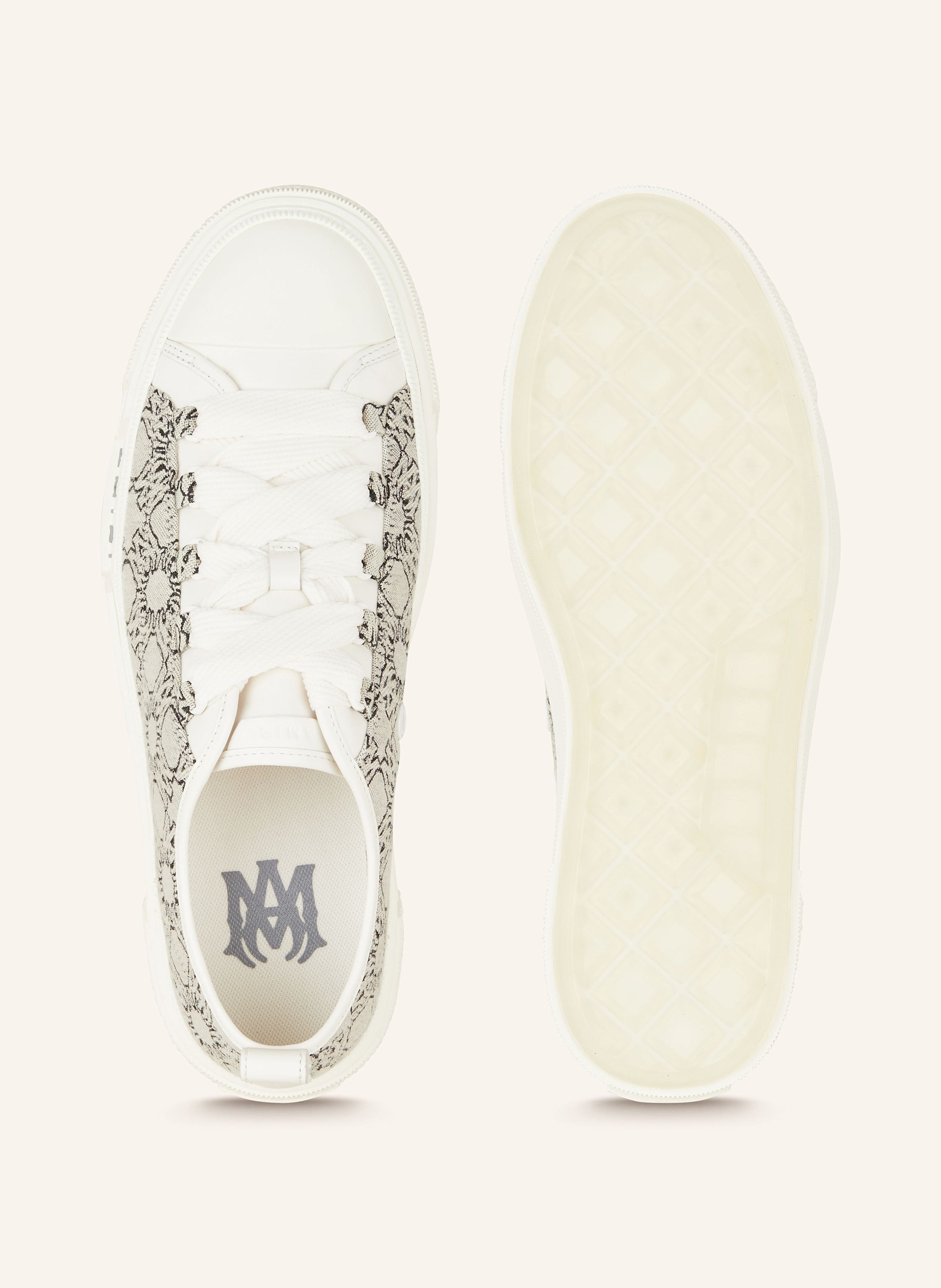 Thumbnail - Amiri Sneaker Ma Quad Jacquard Court Low weiss