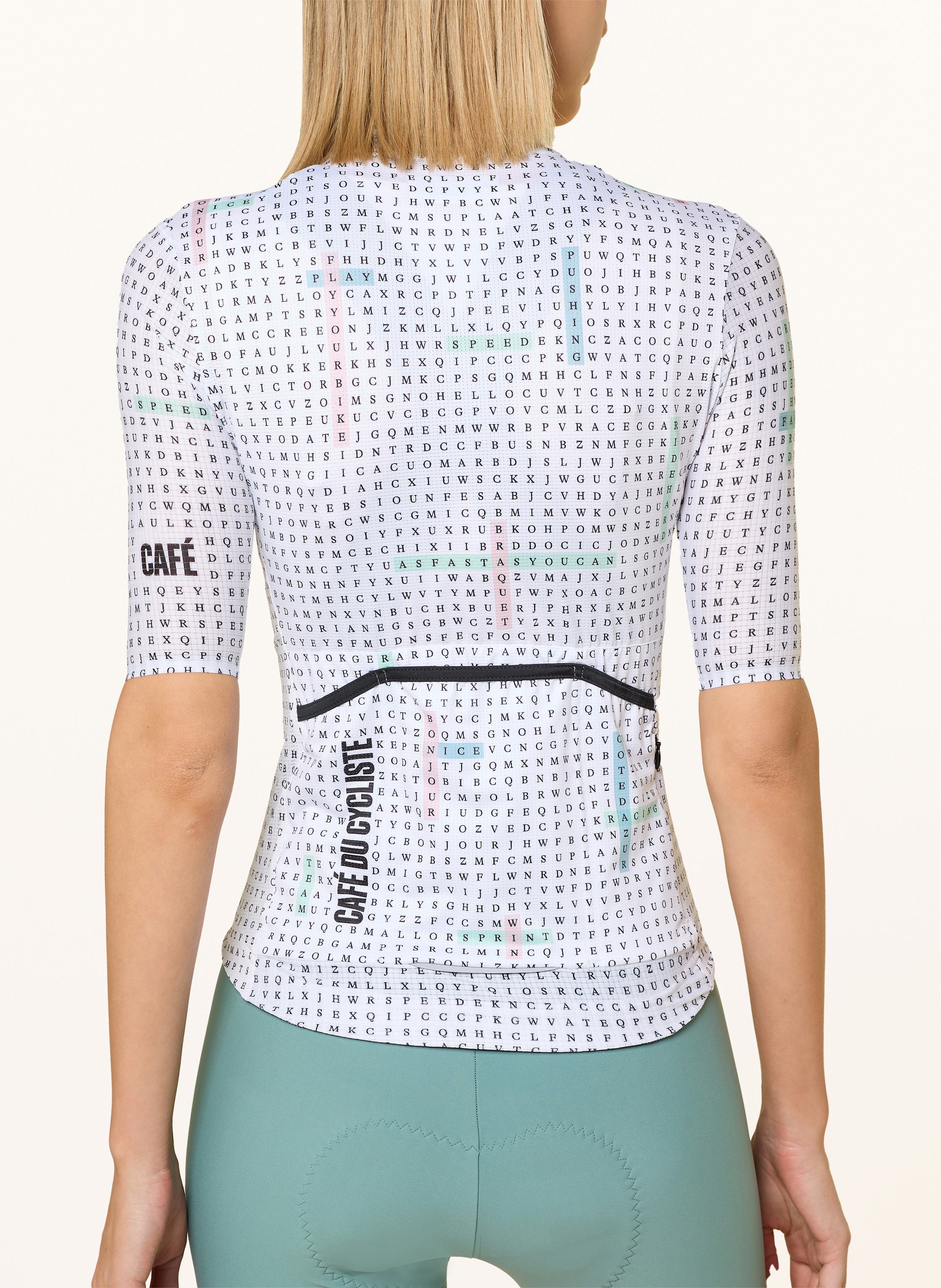 Thumbnail - Café Du Cycliste Radtrikot Angelina weiss
