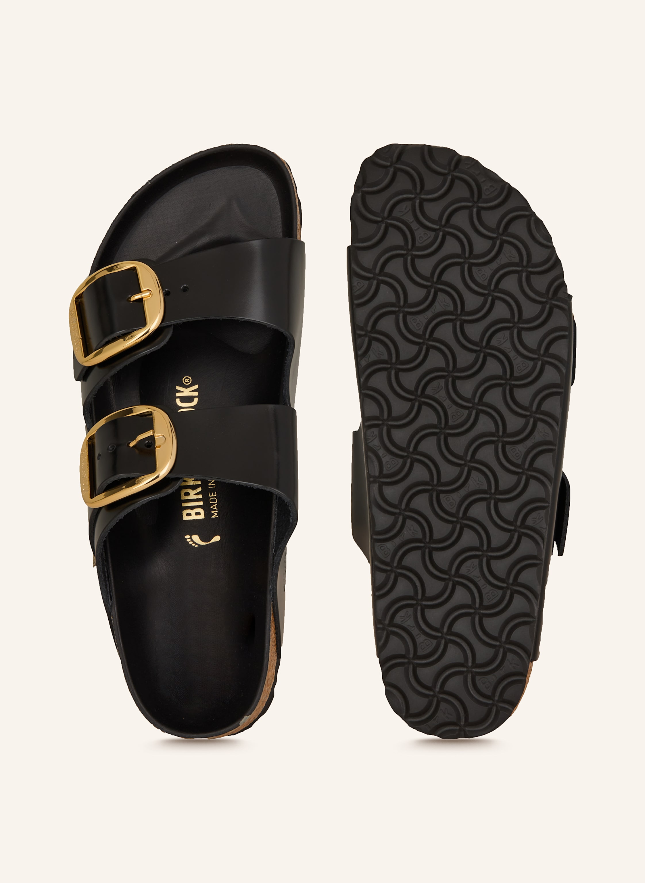 Thumbnail - Birkenstock Pantoletten Arizona Big Buckle Lena schwarz