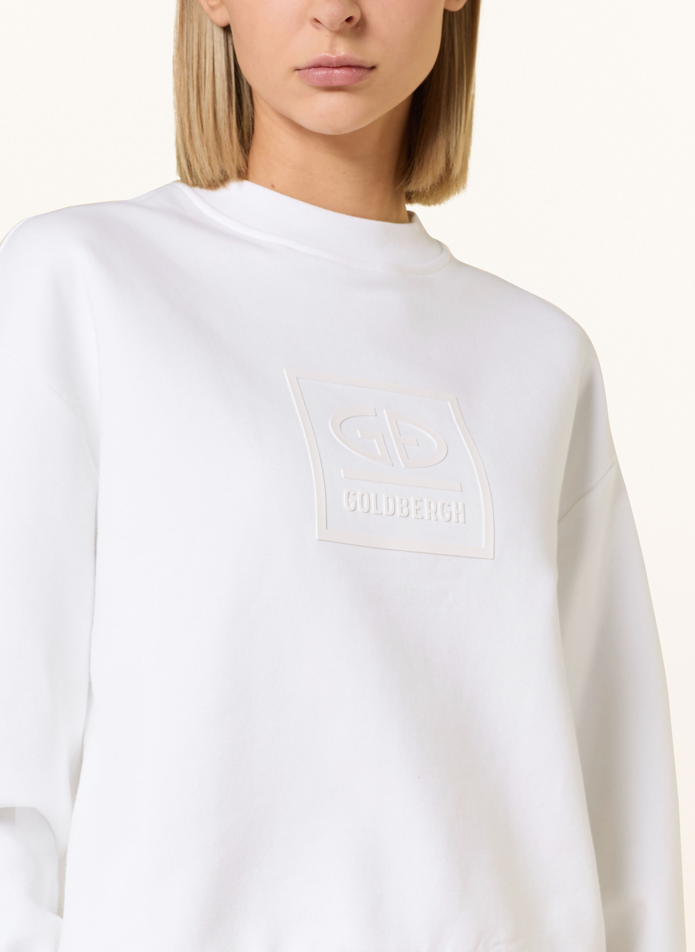 Thumbnail - Goldbergh Sweatshirt Relax weiss
