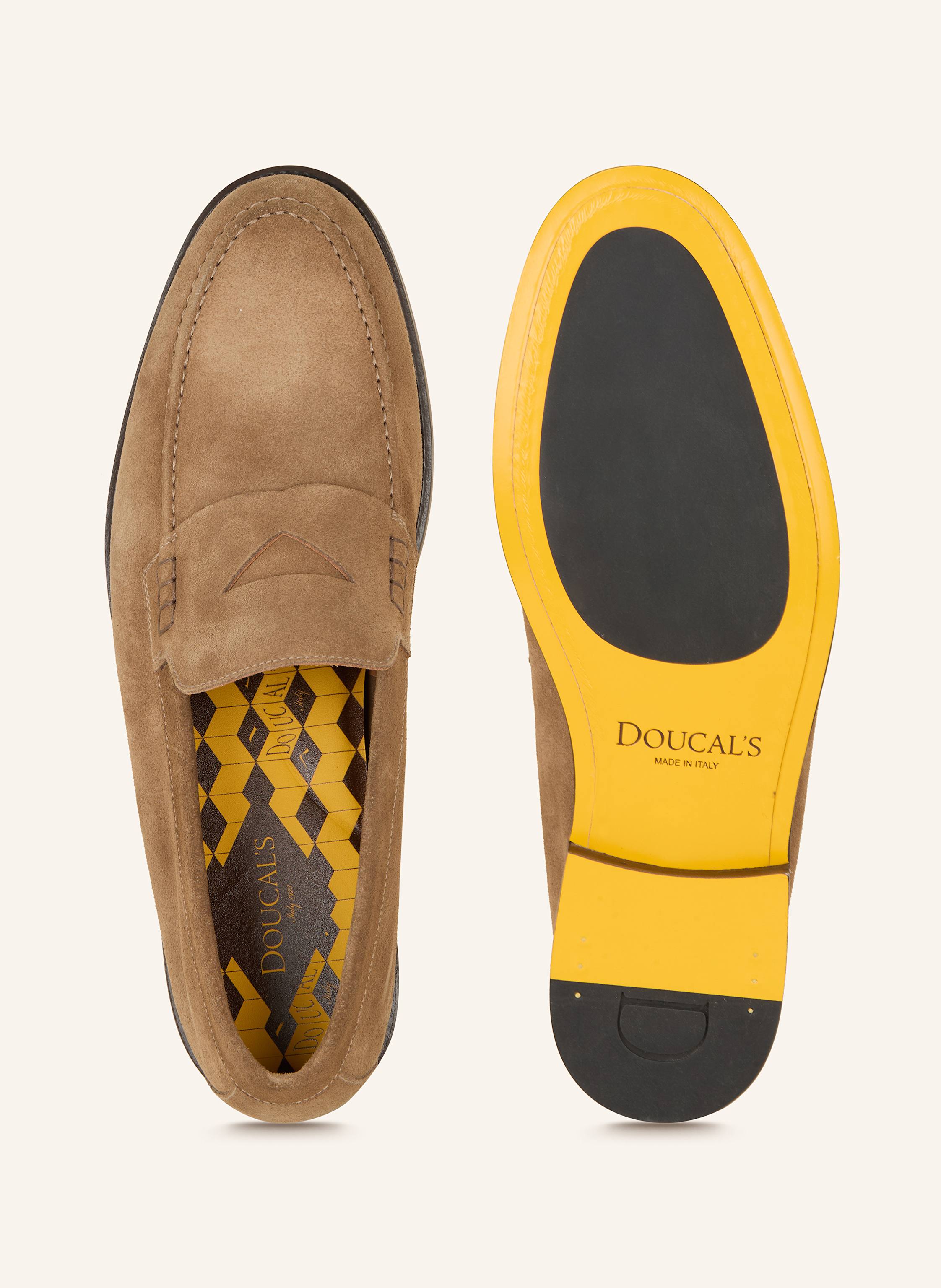 Thumbnail - Doucal's Penny-Loafer beige