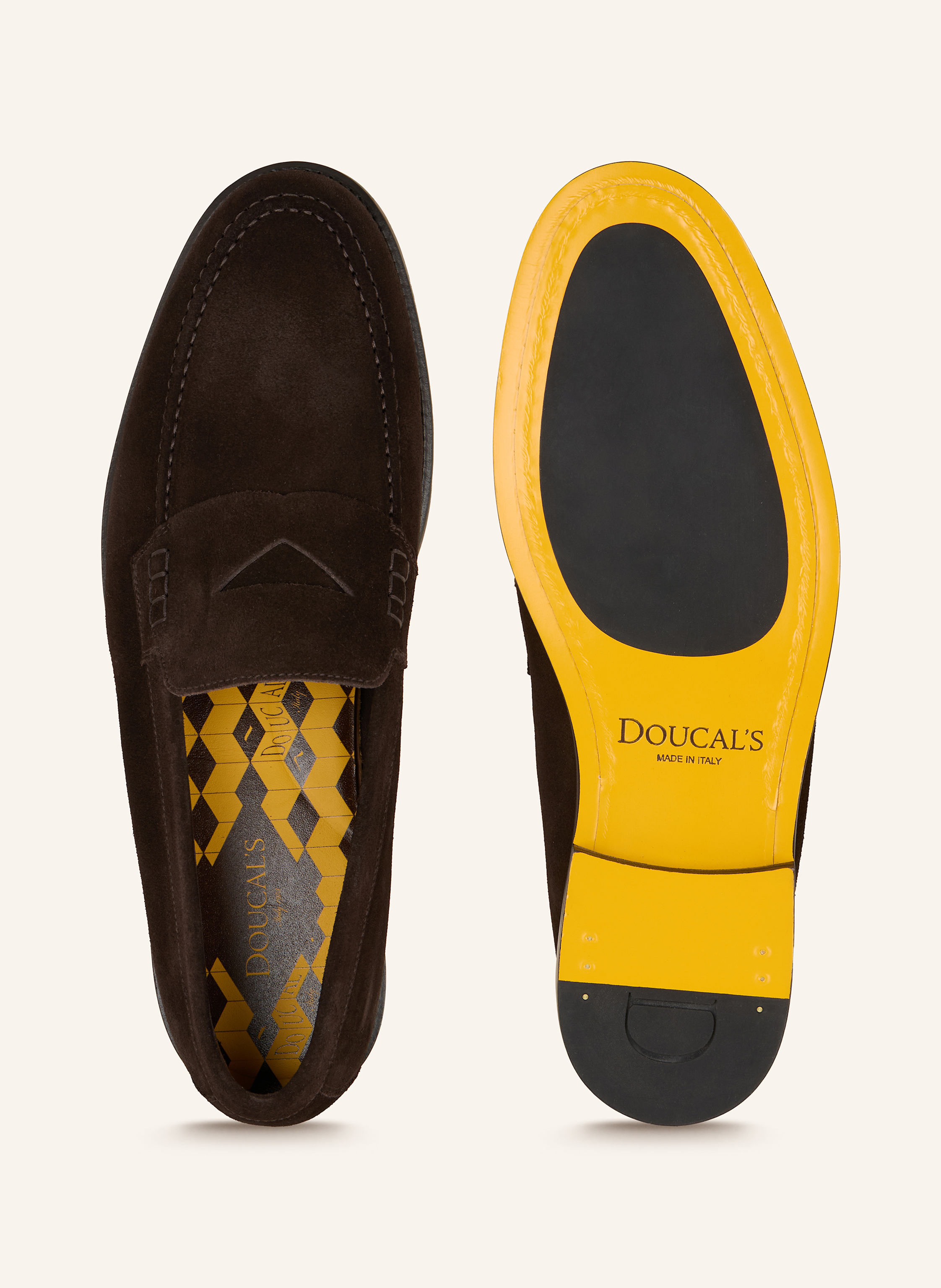 Thumbnail - Doucal's Penny-Loafer braun