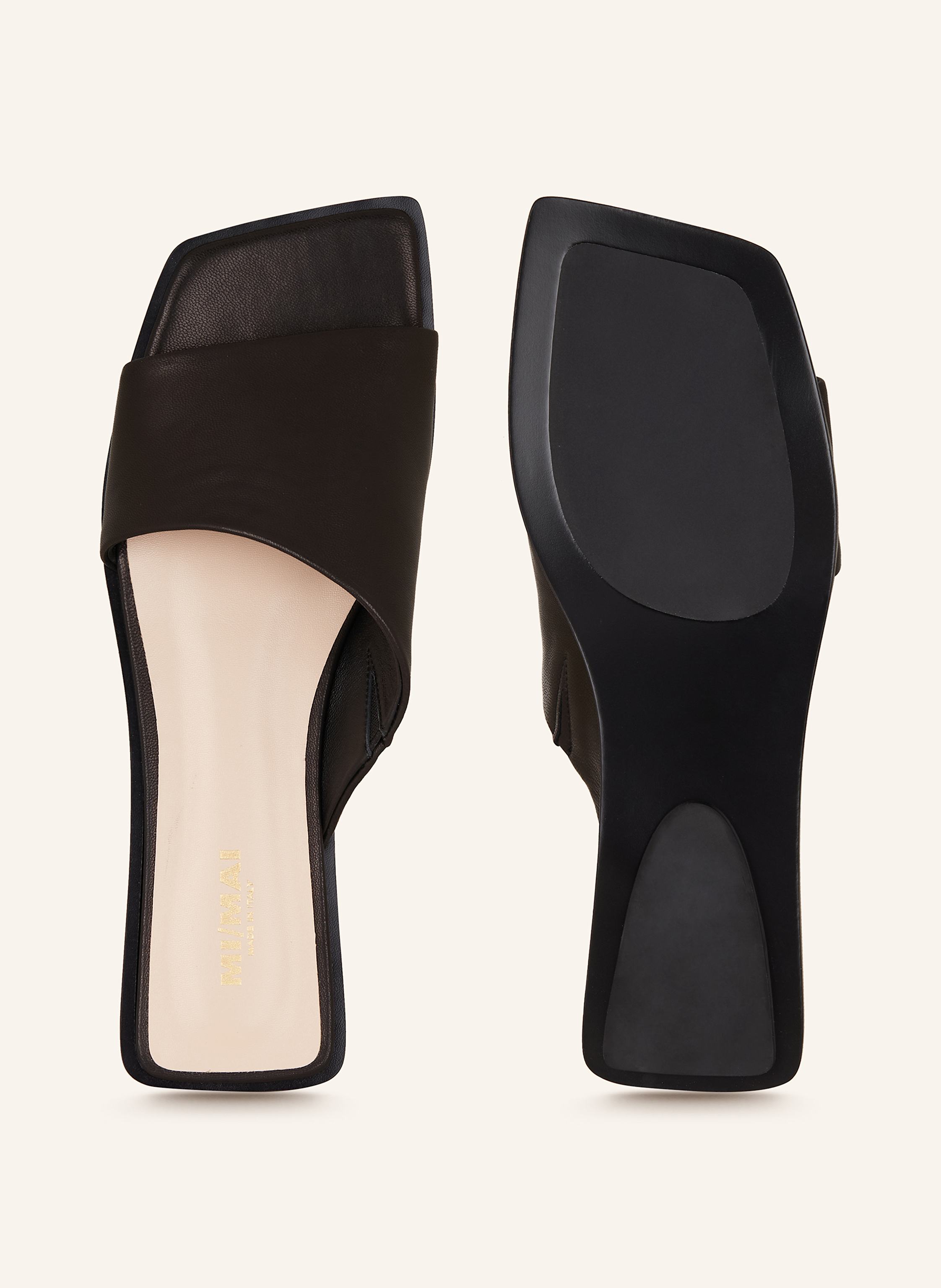 Thumbnail - Mi/Mai Pantoletten Eero schwarz