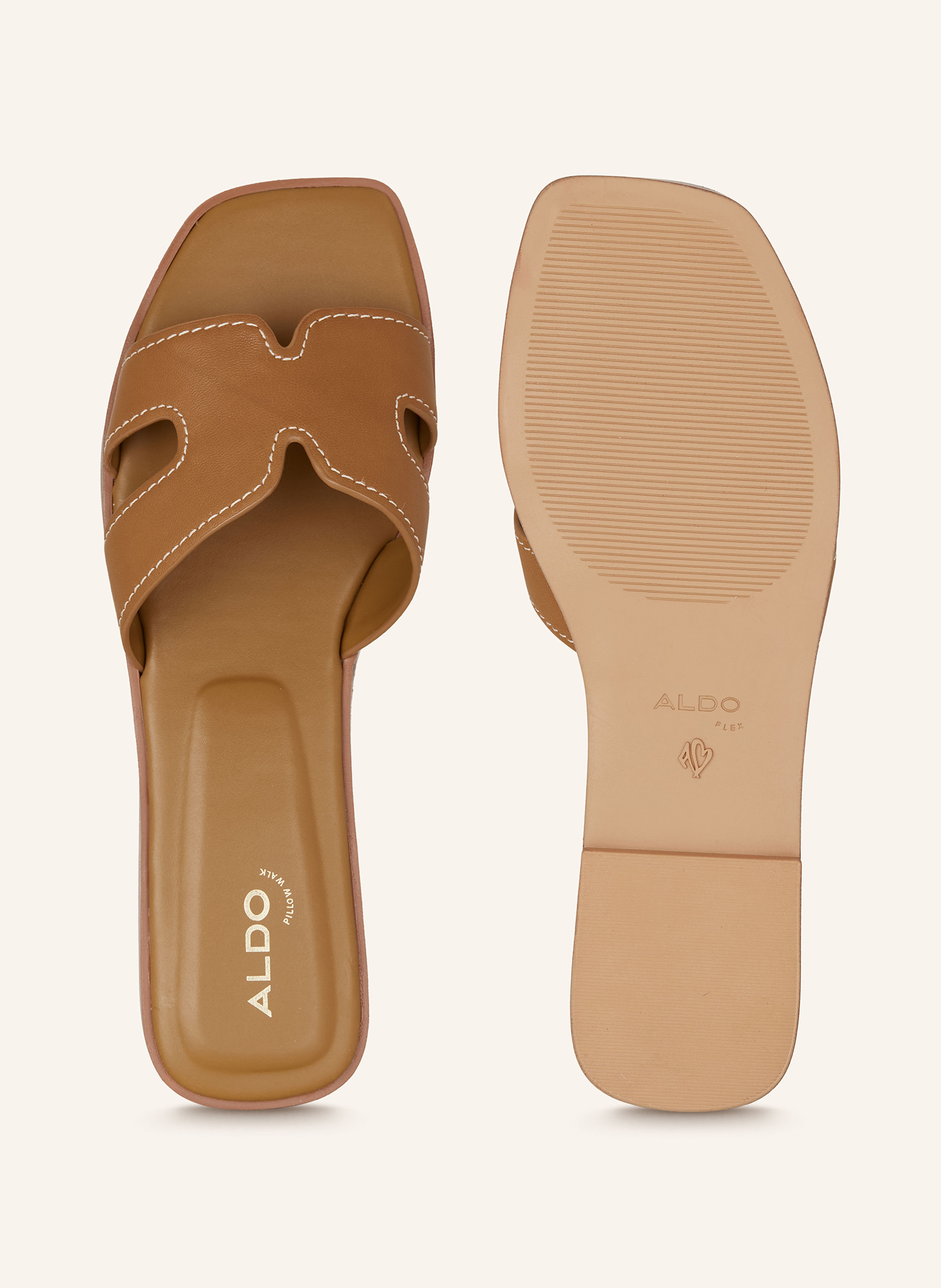 Thumbnail - Aldo Pantoletten Itsandal braun