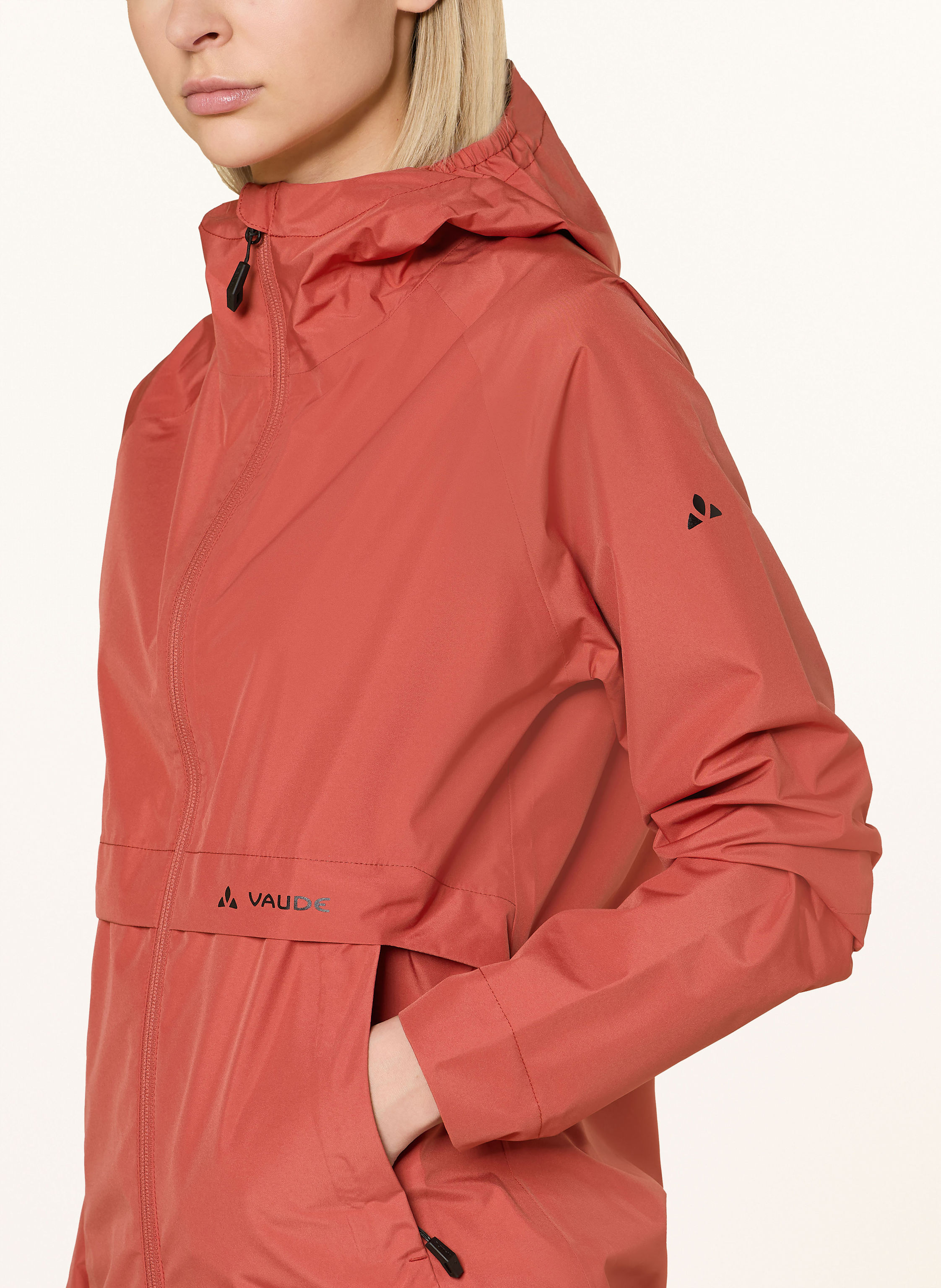 Thumbnail - Vaude Radjacke Loamer rot