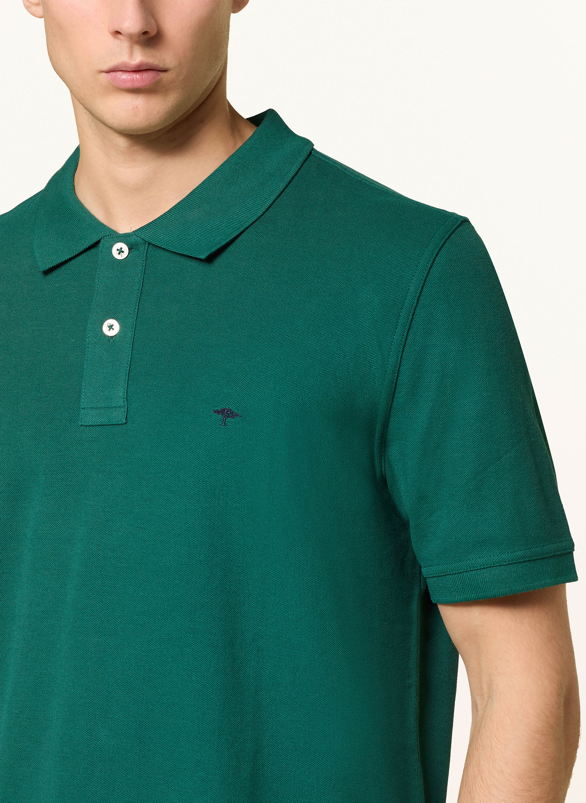 Thumbnail - Fynch-Hatton Piqué-Poloshirt gruen