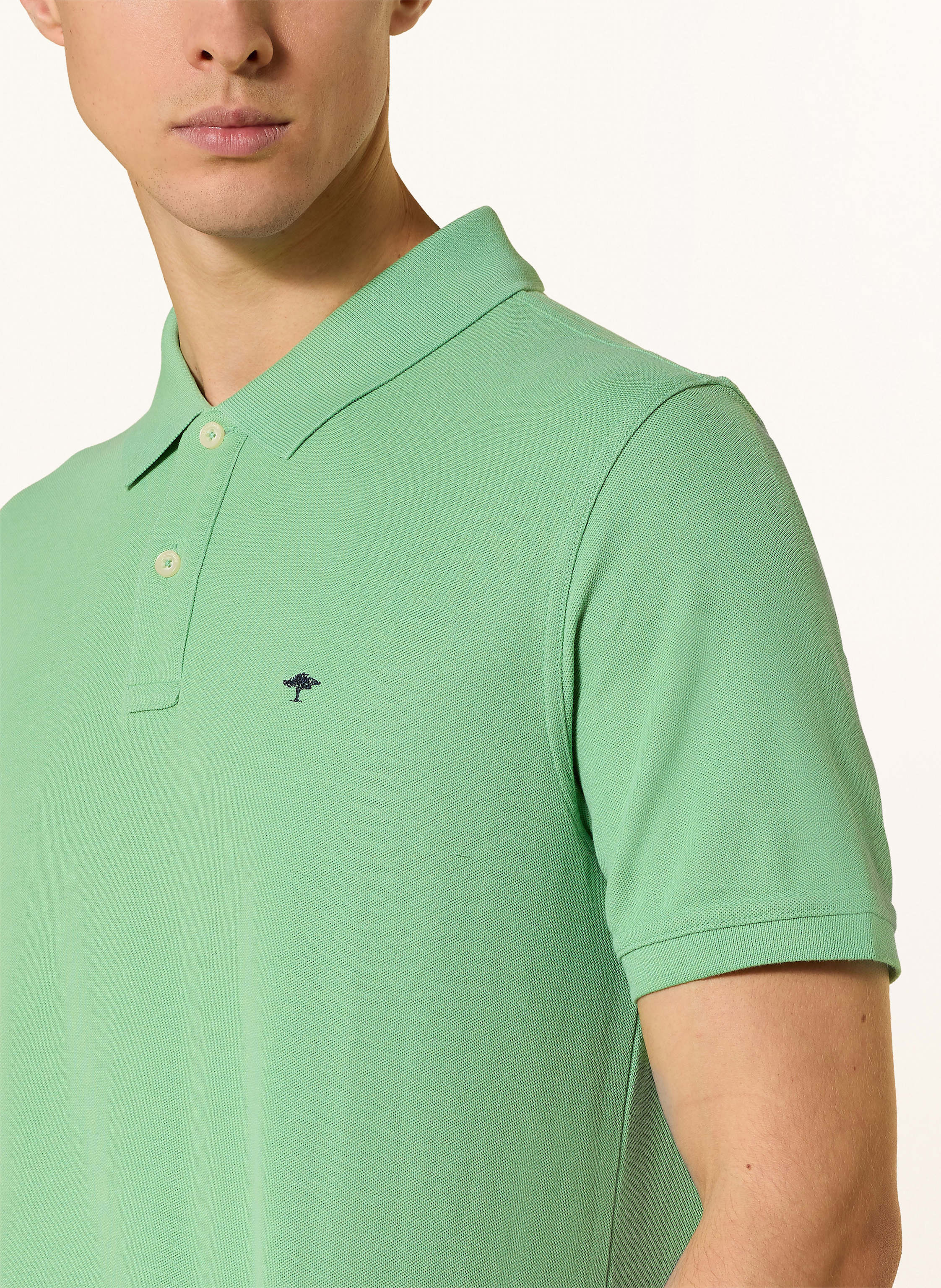 Thumbnail - Fynch-Hatton Piqué-Poloshirt gruen