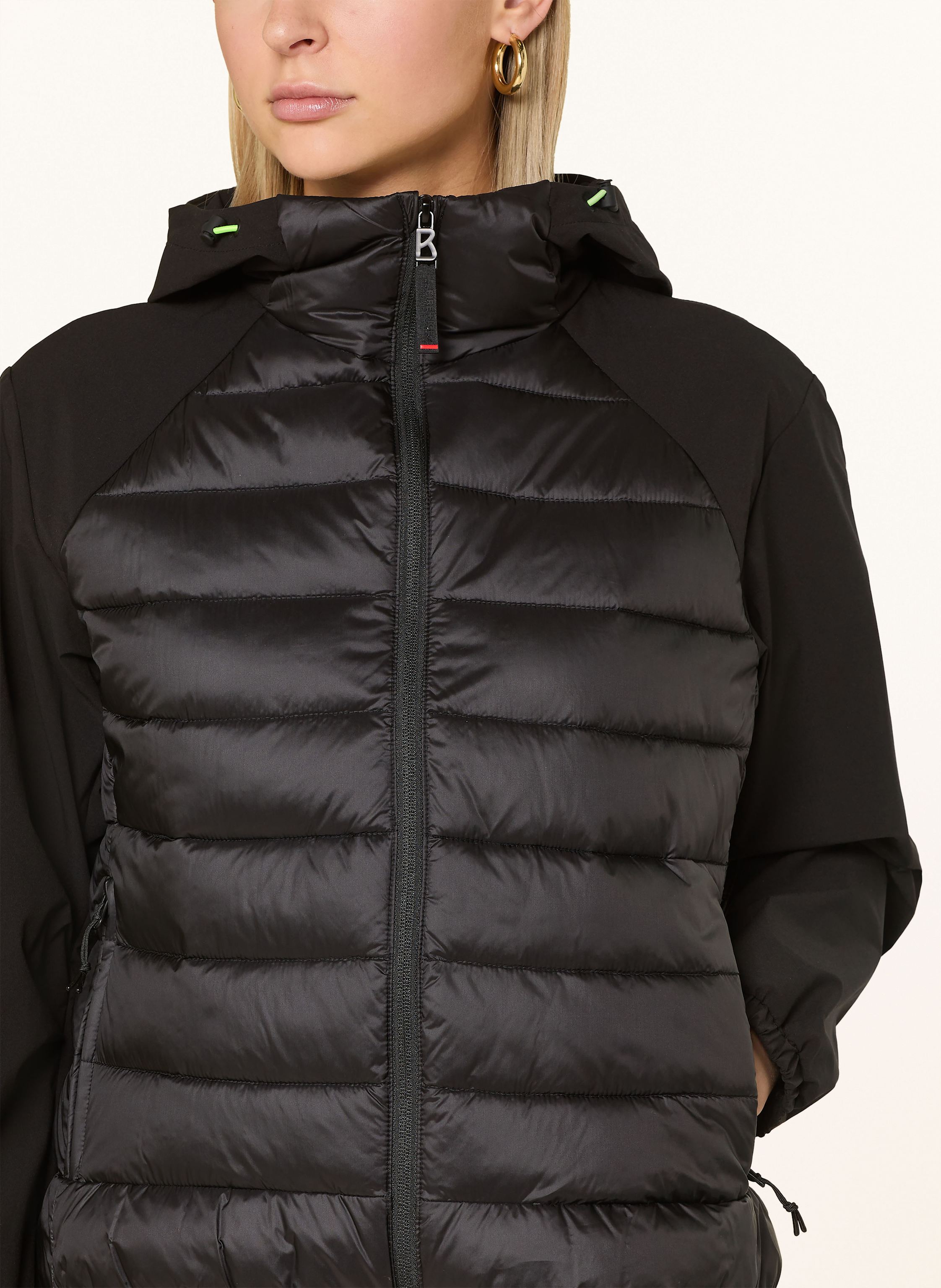 Thumbnail - Fire+Ice Hybrid-Steppjacke Magan schwarz