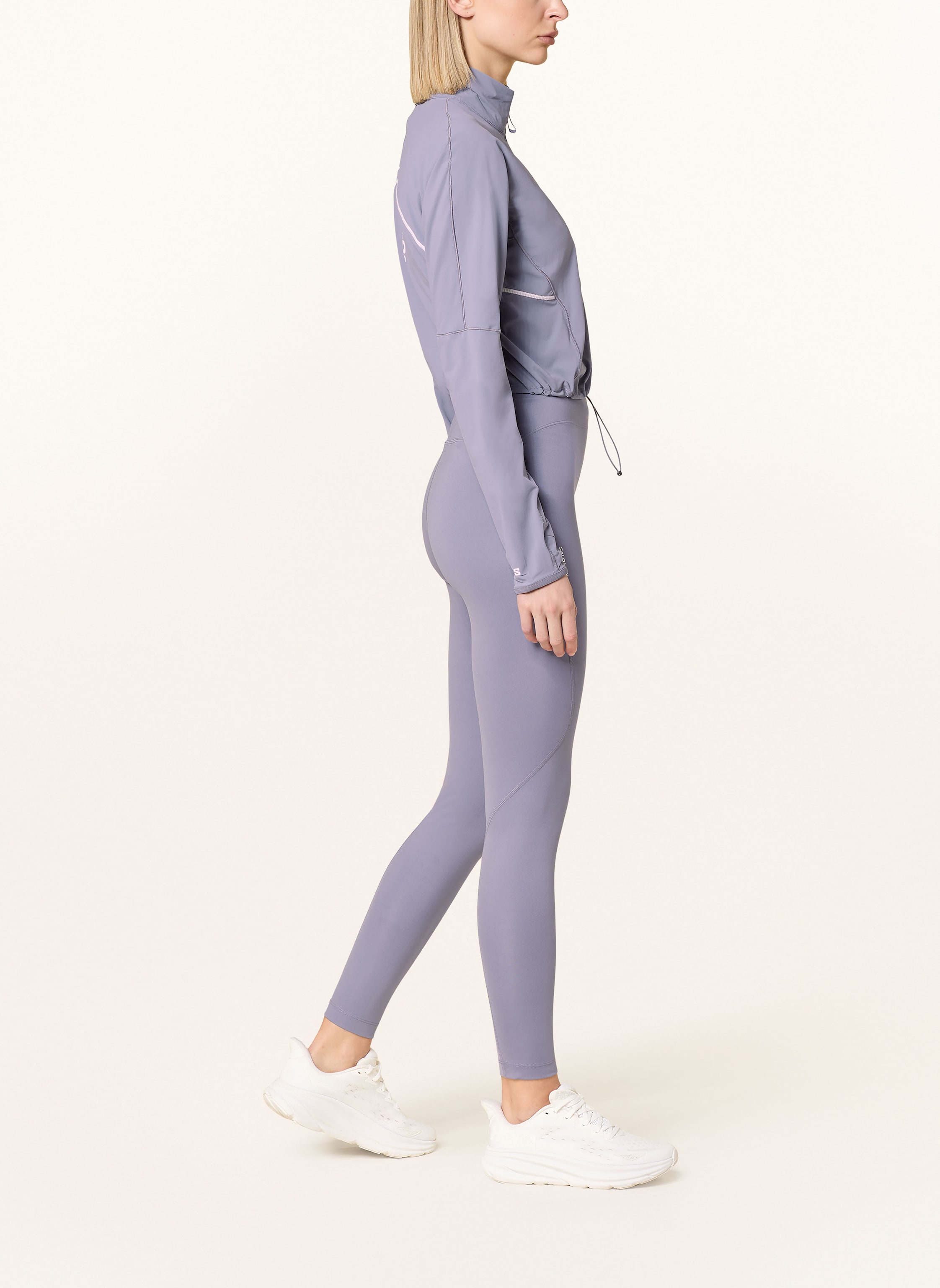 Thumbnail - Salomon Lauf-Tights Shkout Core blau