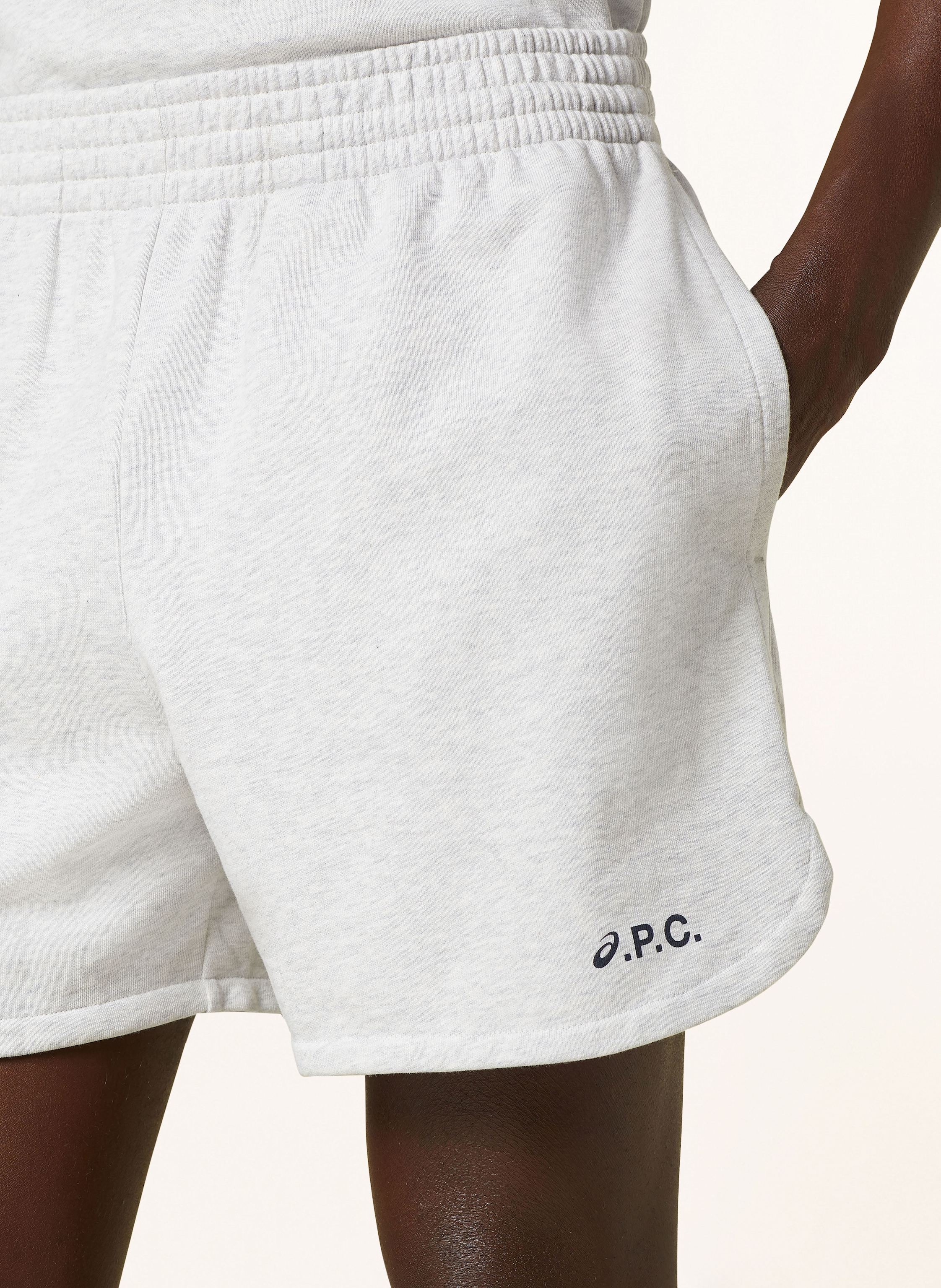 Thumbnail - A.P.C. Sweatshorts Coast grau