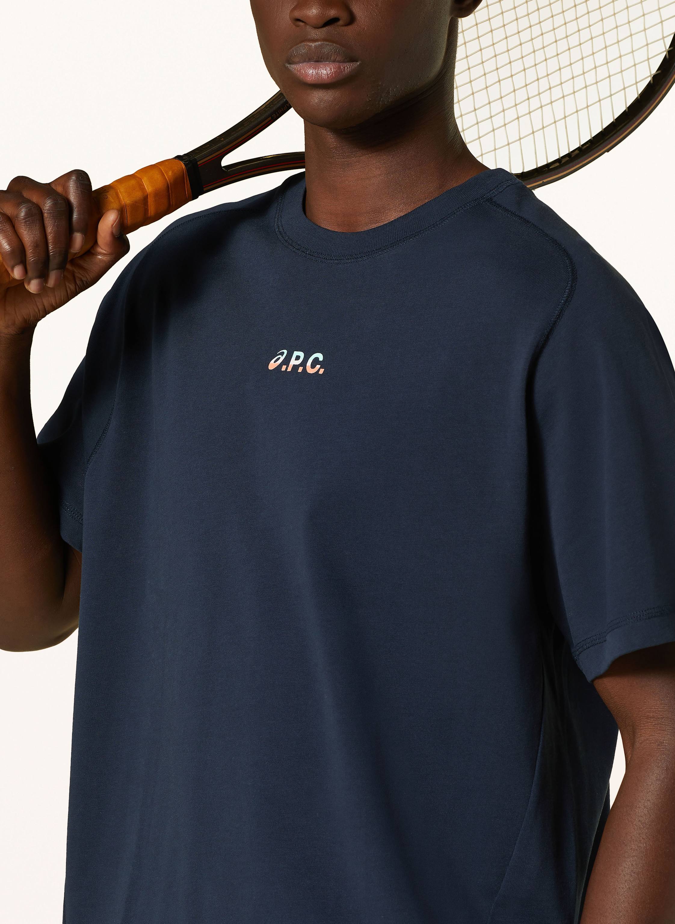 Thumbnail - A.P.C. T-Shirt blau