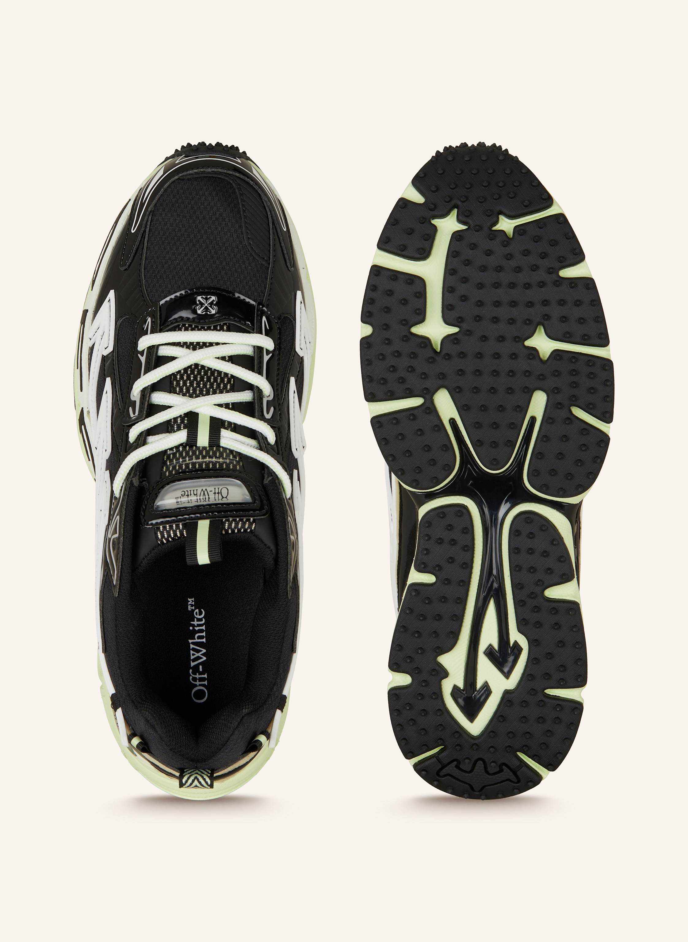 Thumbnail - Off-White Sneaker Ow Be Right Back schwarz