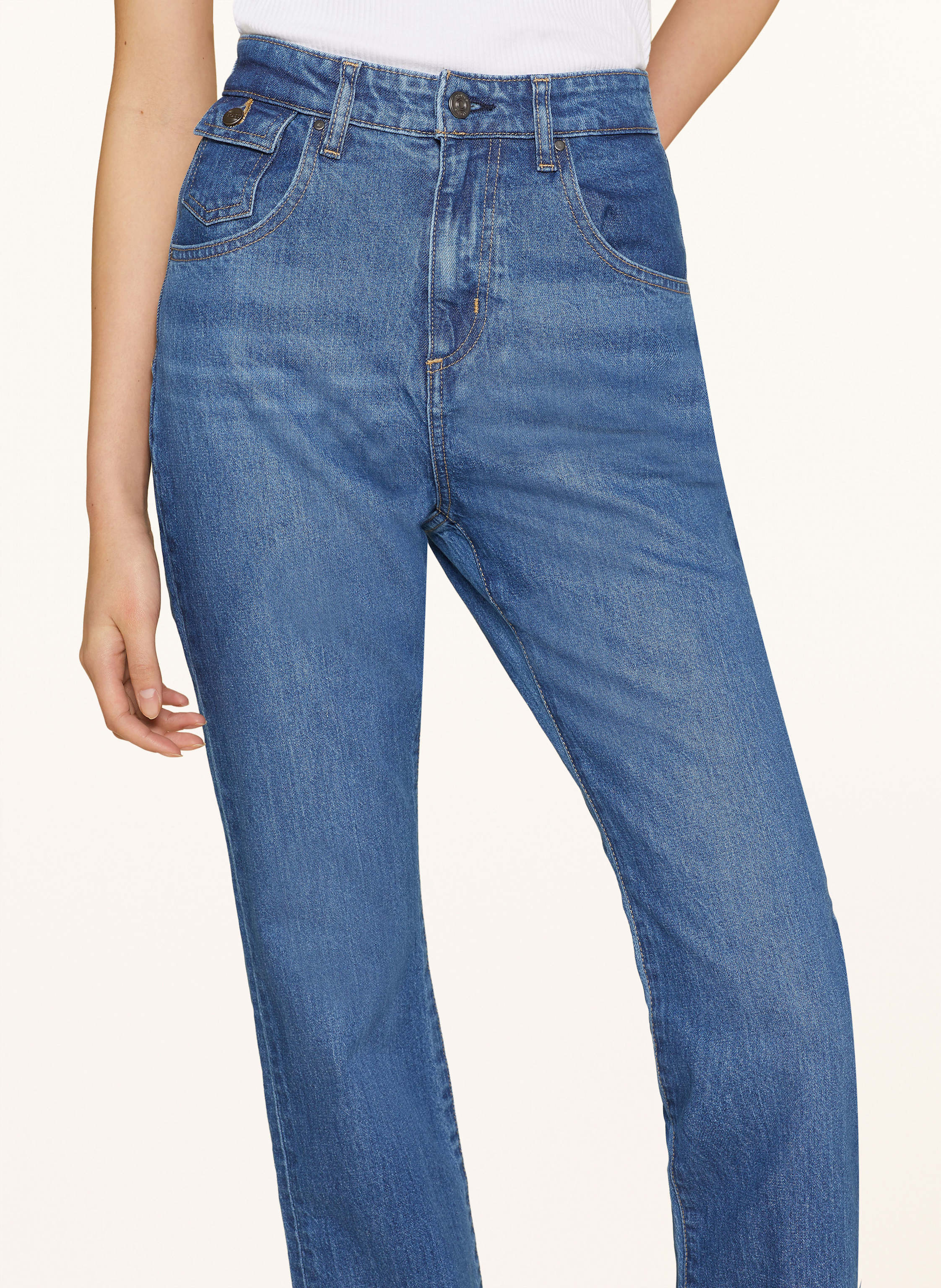 Thumbnail - Boss Flared Jeans Lyris 1.0 blau