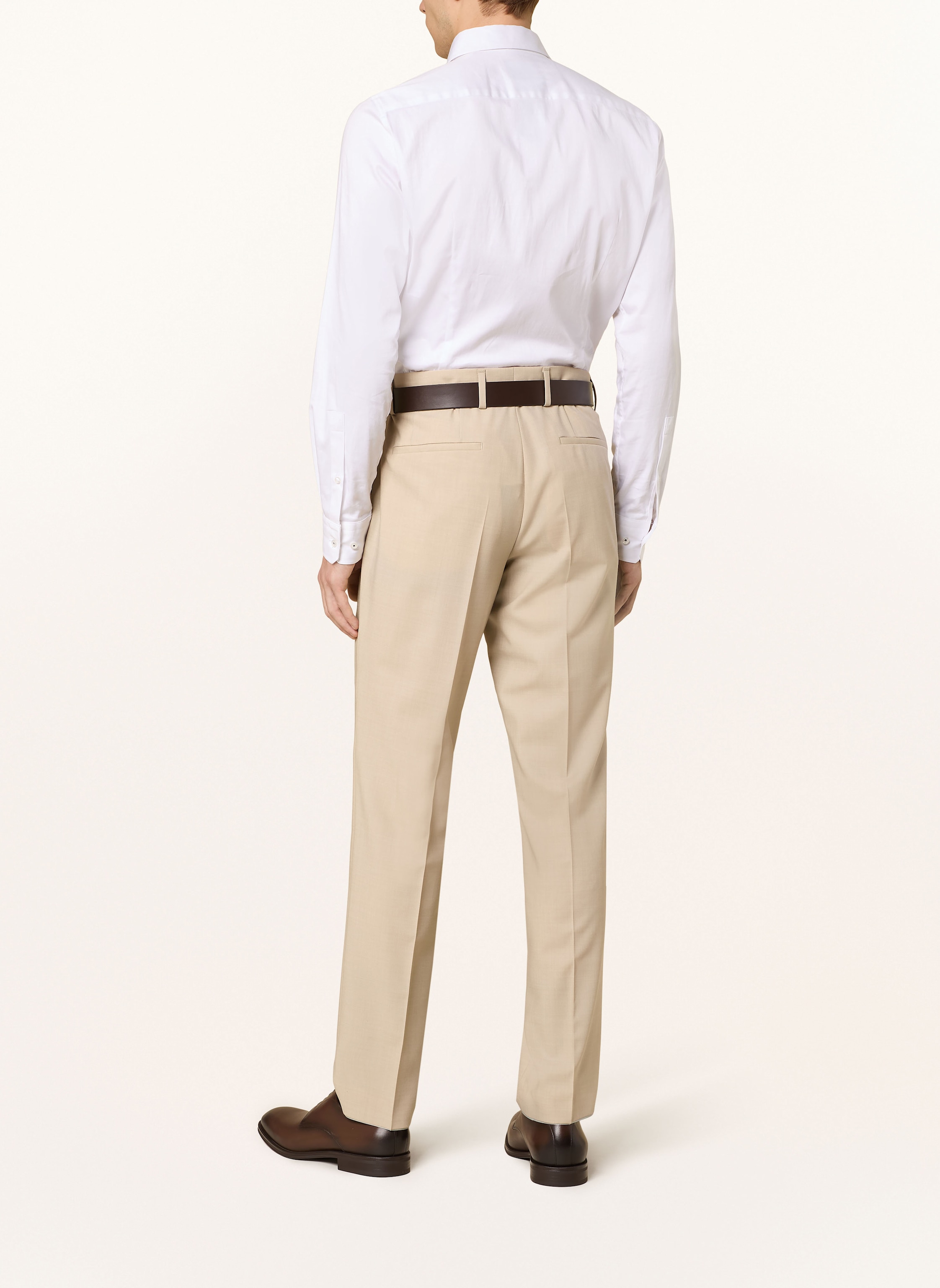 Thumbnail - Boss Anzughose Lenon Regular Fit beige